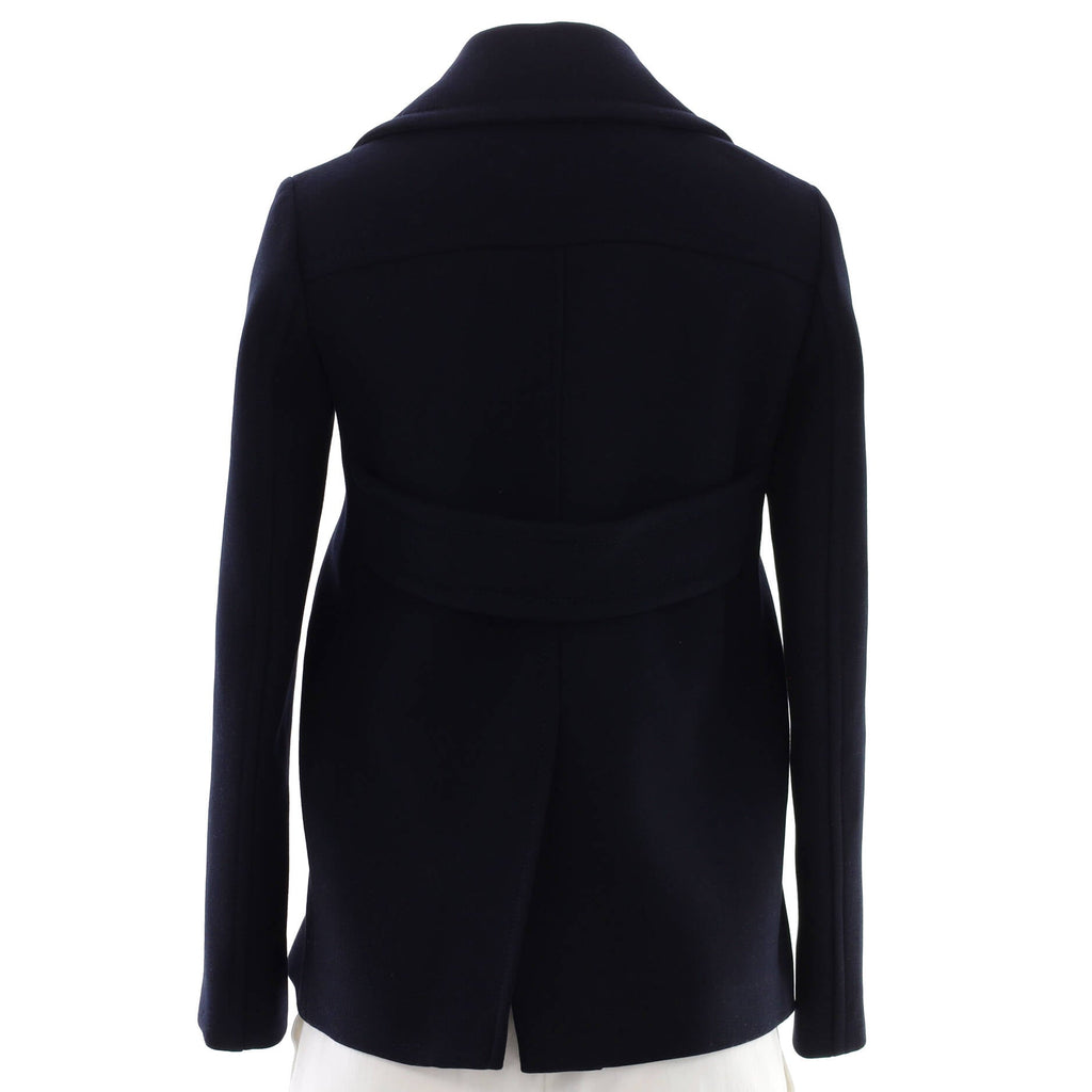 Women's V Double Breasted Coat Wool