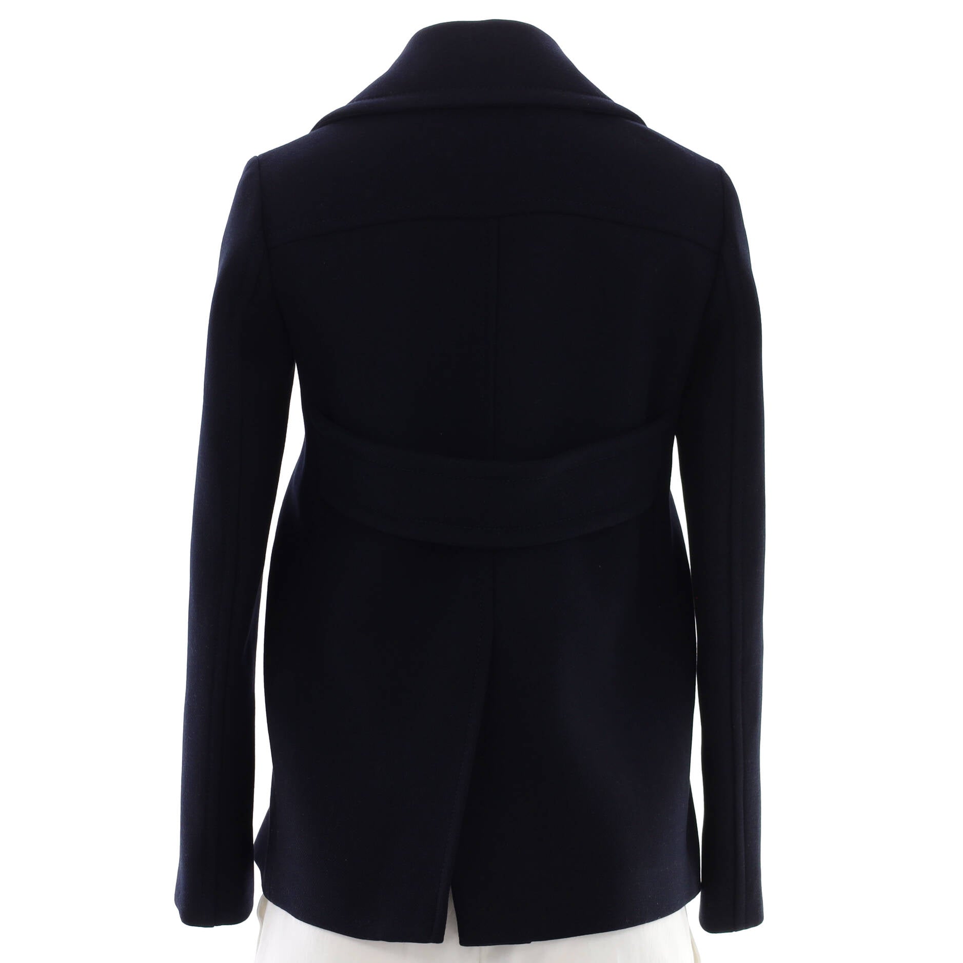Women's V Double Breasted Coat Wool