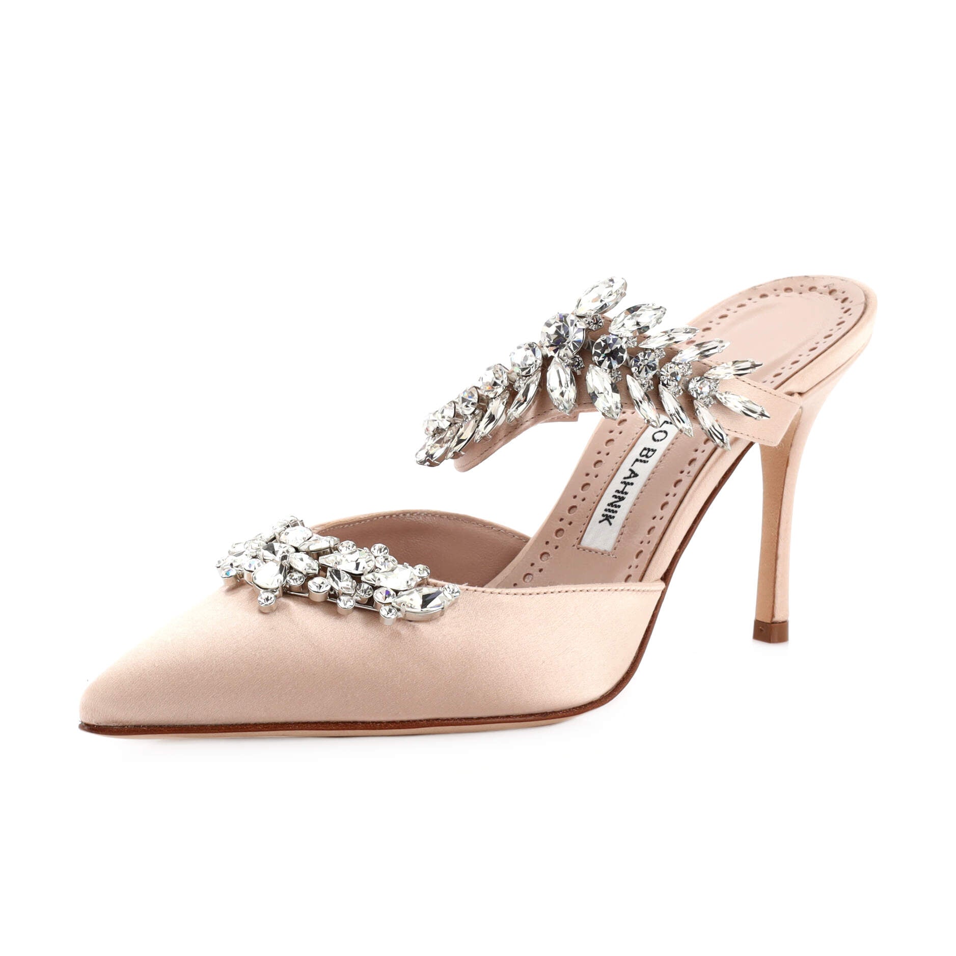 Women's Lurum Heeled Mules Satin 90