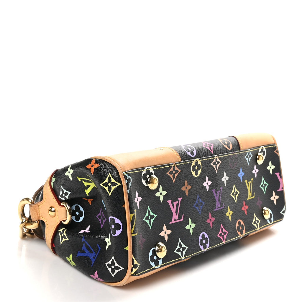 Monogram Multicolor Beverly MM Black