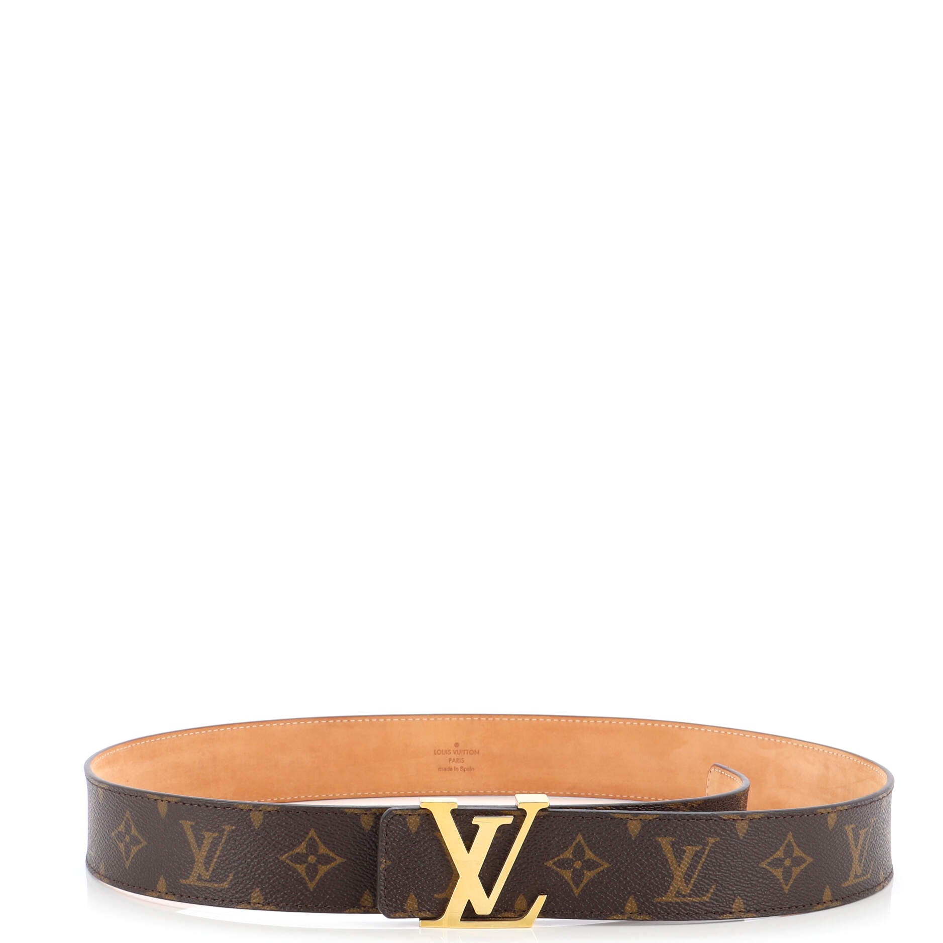 LV Initiales Belt Monogram Canvas Wide 95