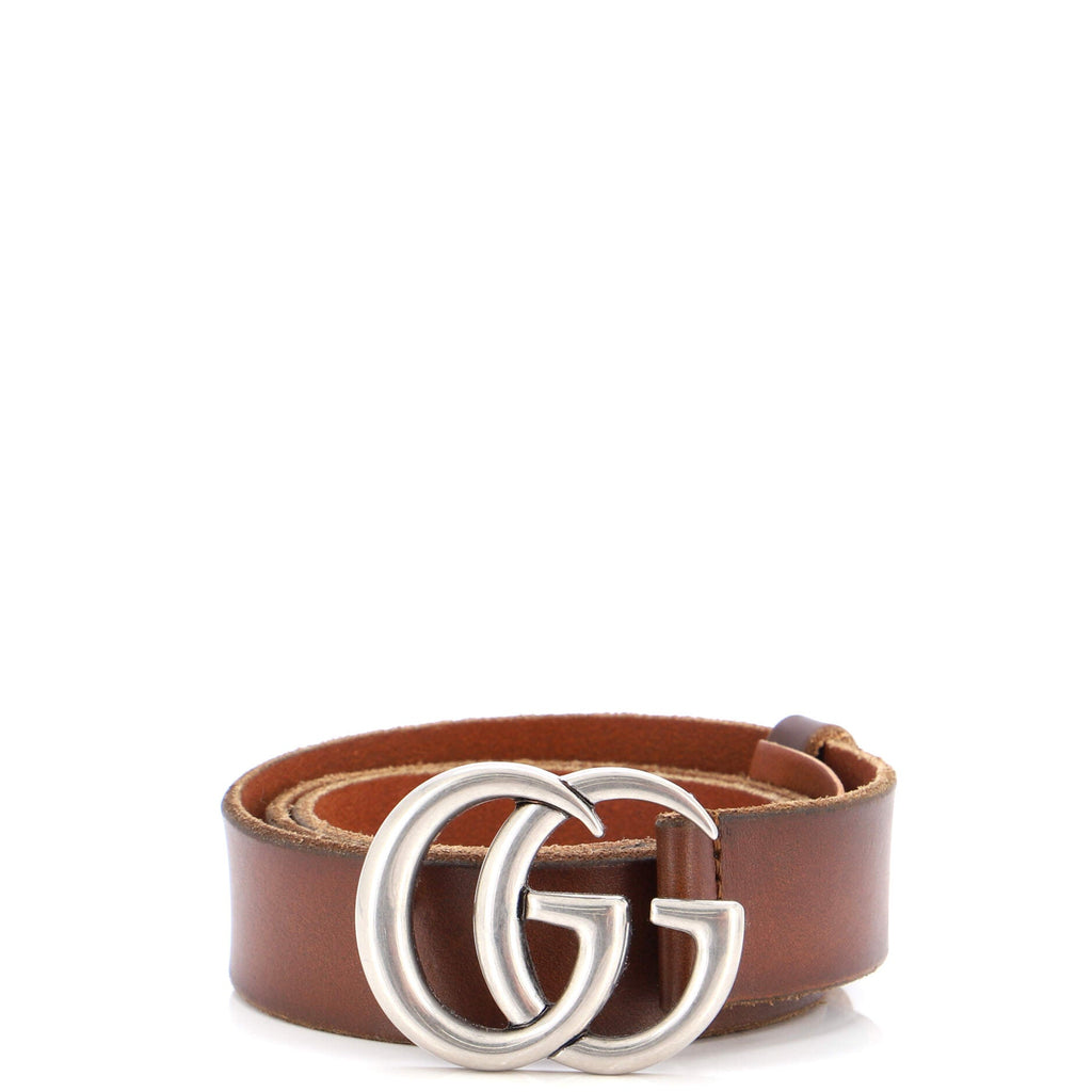 GG Marmont Belt Leather Medium 75