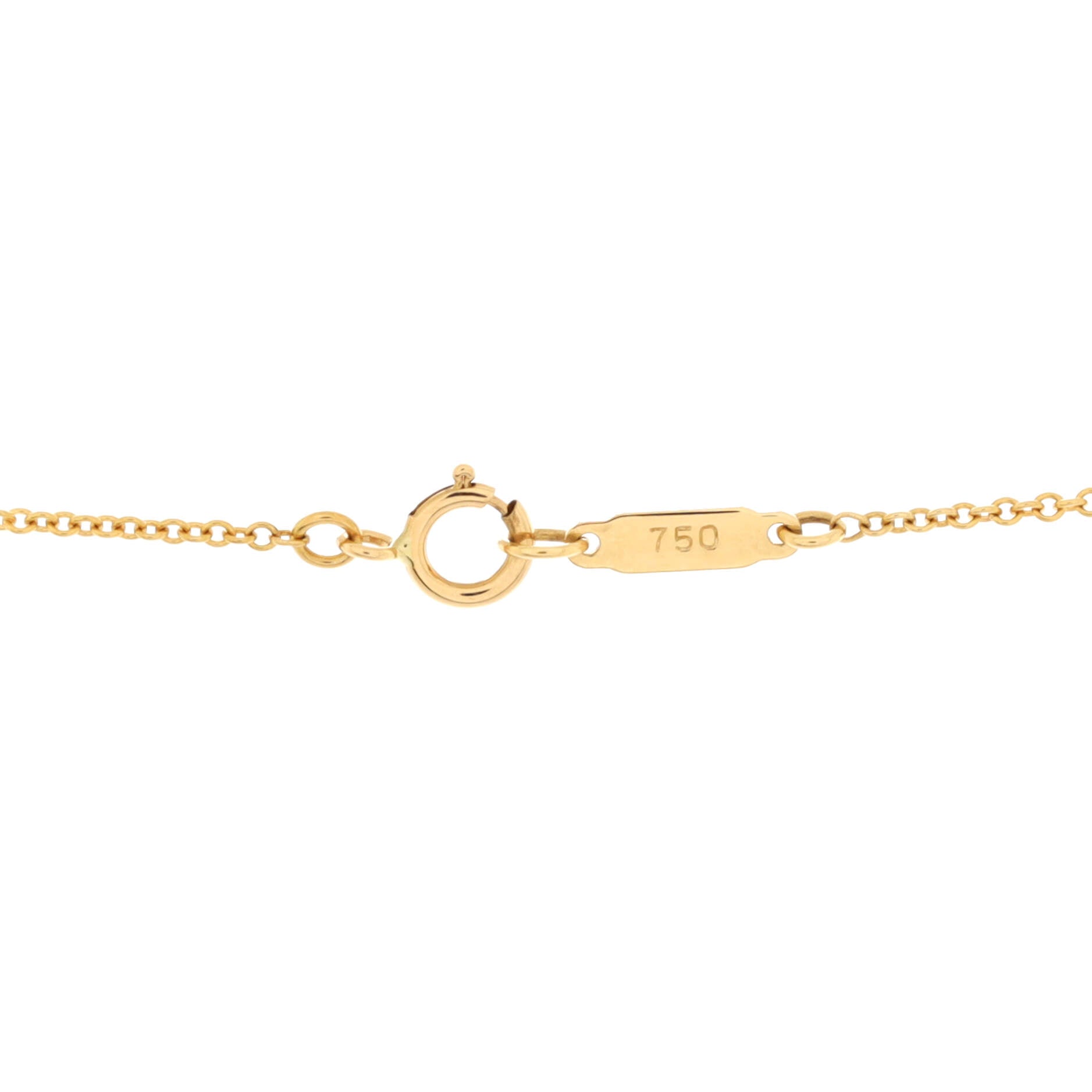 Signature X Pendant Necklace 18K Yellow Gold with Diamonds