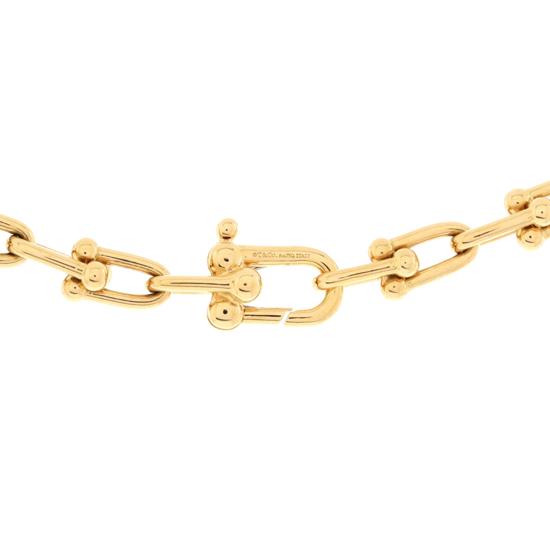 HardWear Link Necklace 18K Yellow Gold Small