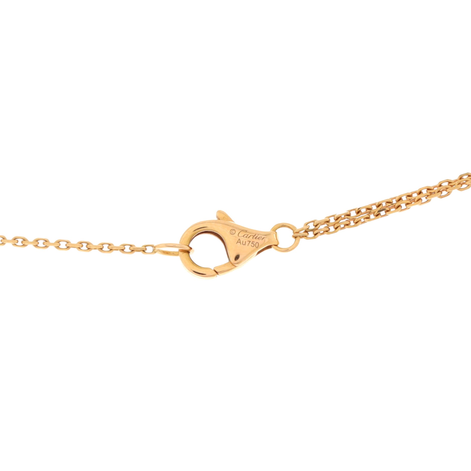 Trinity Choker Necklace 18K Tricolor Gold