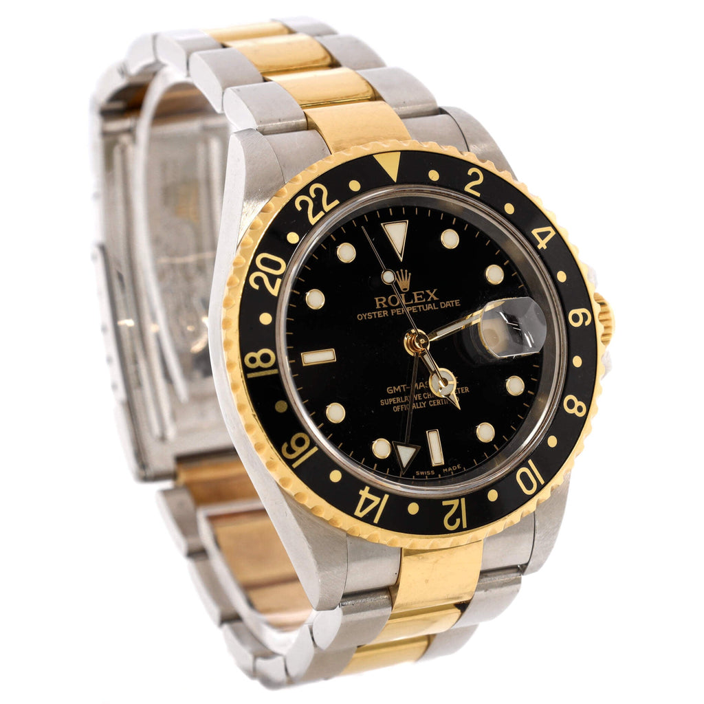 Oyster Perpetual Date GMT-Master II Automatic Watch Stainless Steel and Yellow Gold 40