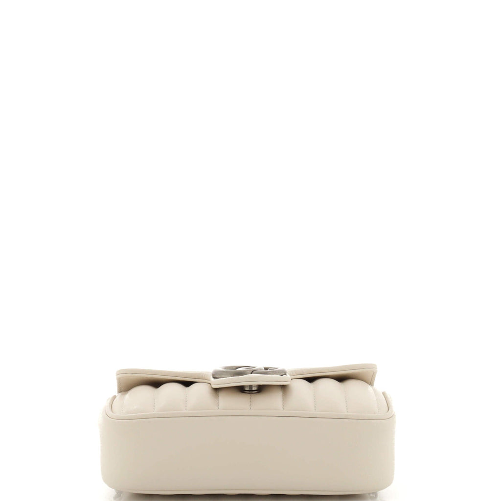 GG Marmont Flap Bag Mixed Matelasse Leather Super Mini