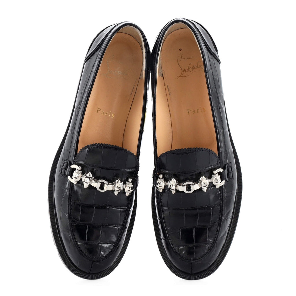 Women's Lug Swing Loafers GG Embossed Leather