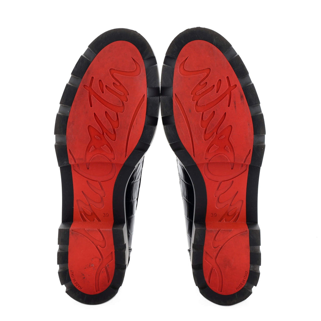Women's Lug Swing Loafers GG Embossed Leather