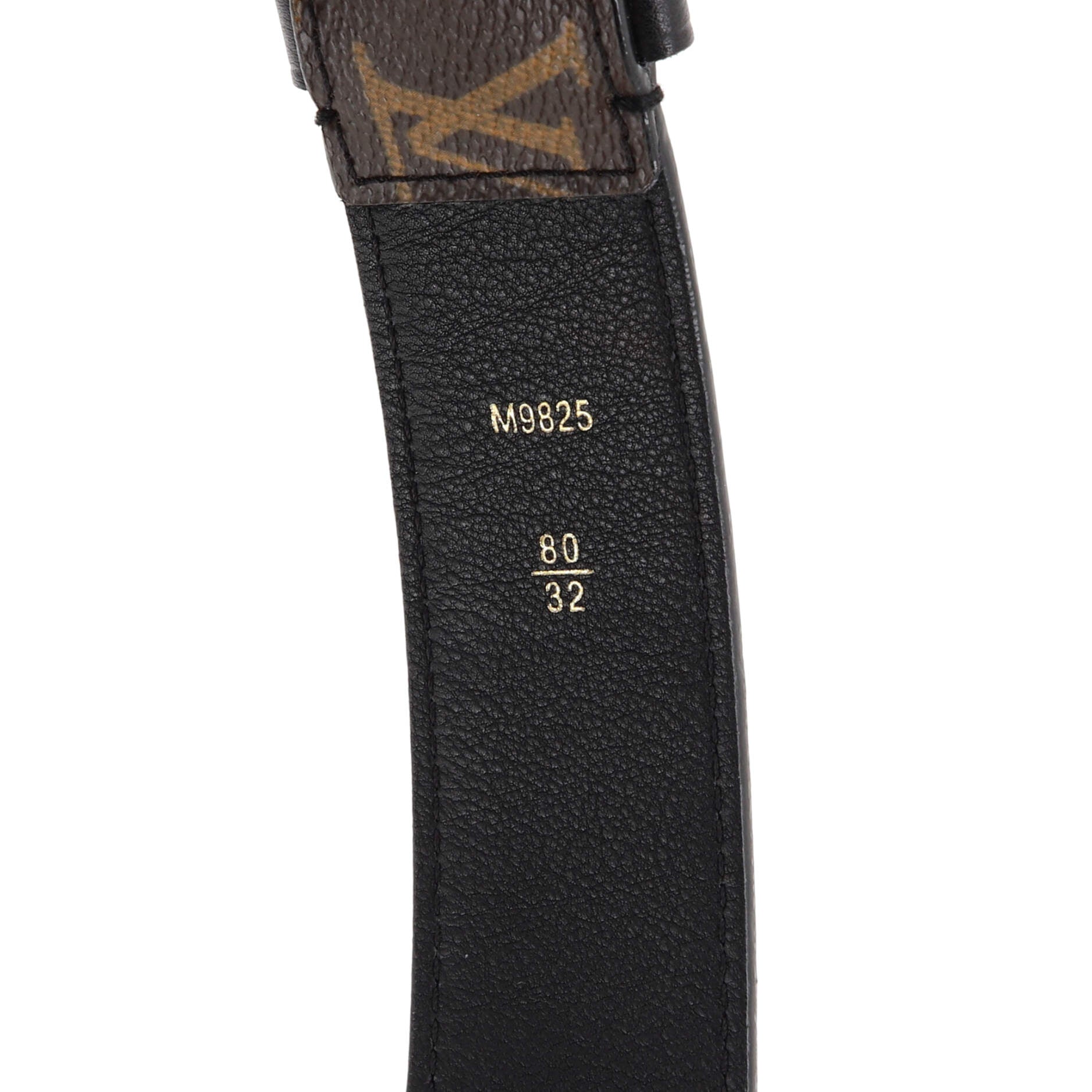 Ceinture Belt Limited Edition Monogram Eclipse Sequins Medium 80