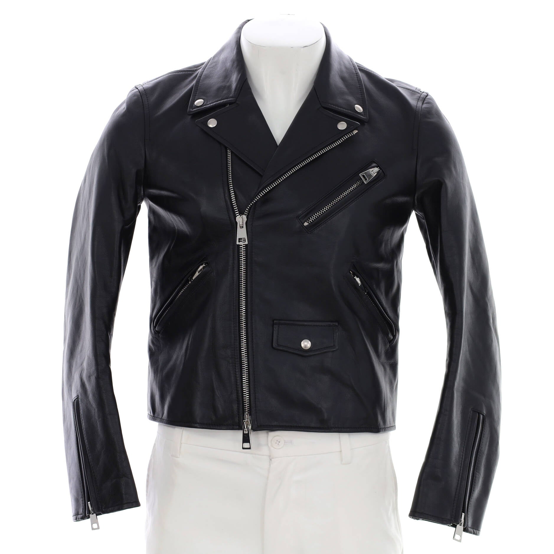 Men's Biker Jacket Leather