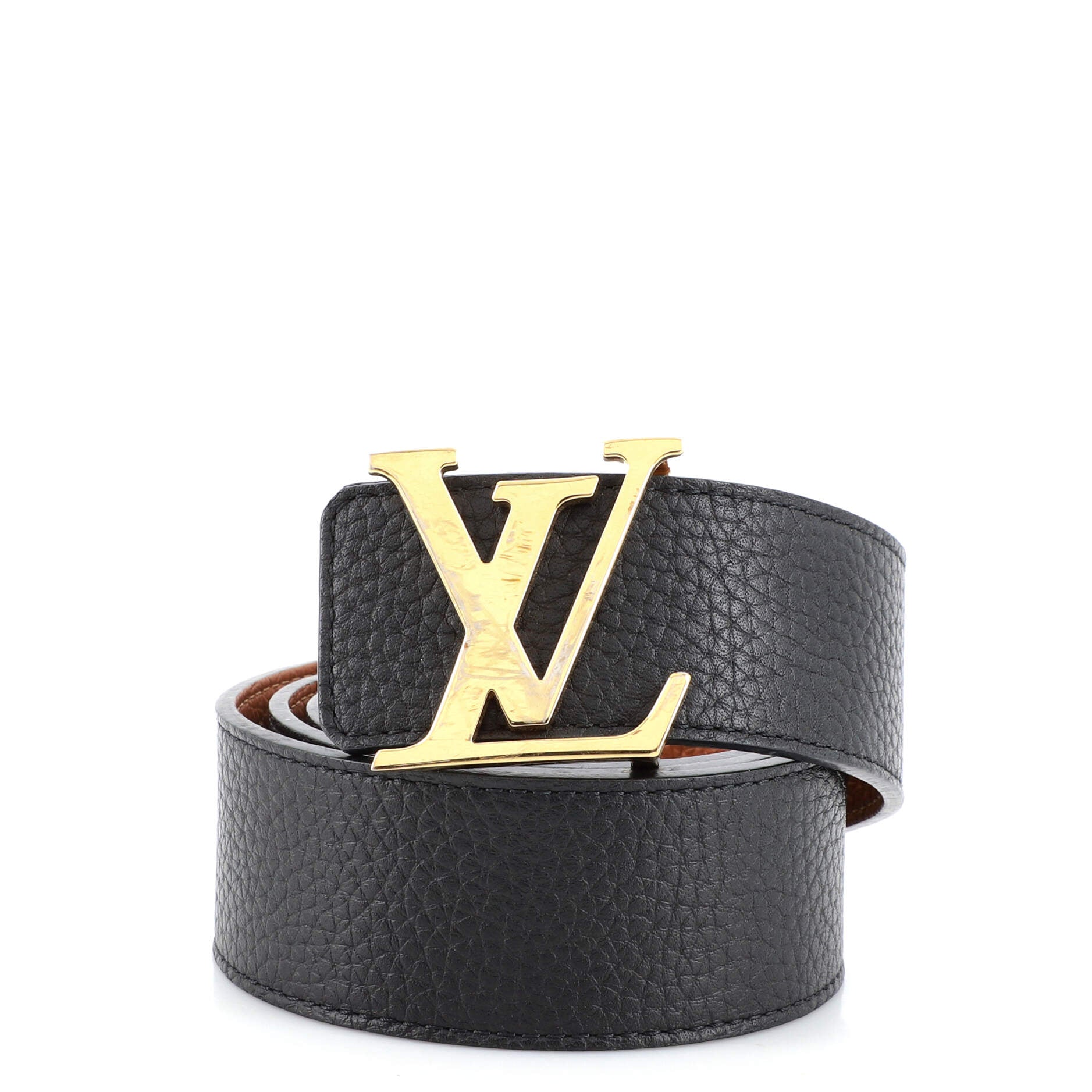 LV Initiales Reversible Belt Leather Wide 95