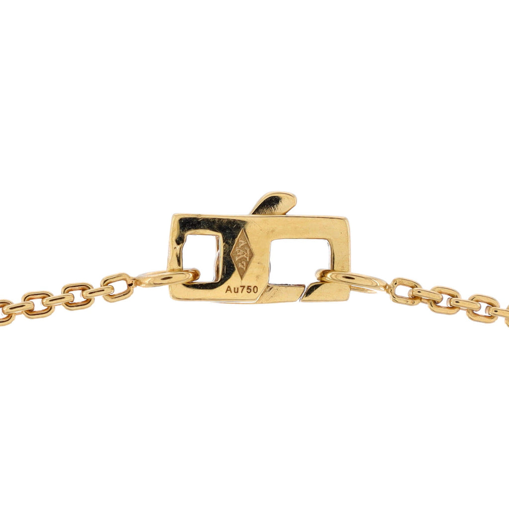 Idylle Blossom Pendant Necklace 18K Yellow Gold with Diamond