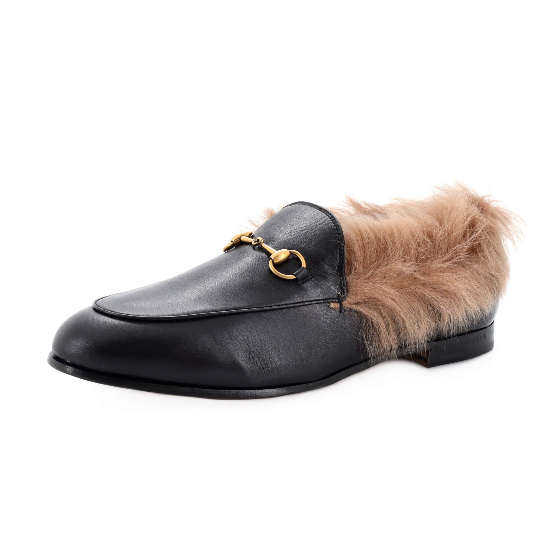 Women's Jordaan Loafers Leather with Fur