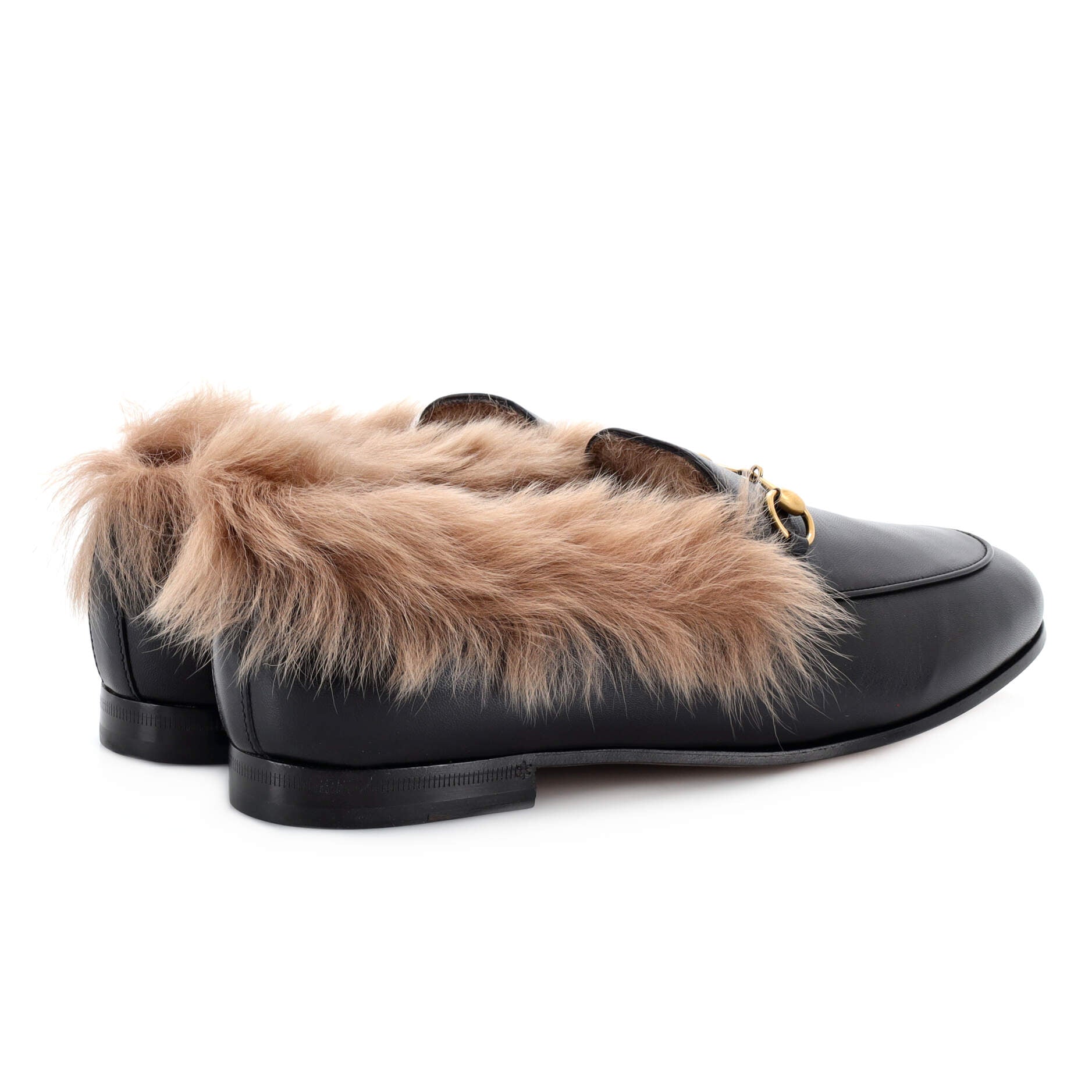 Women's Jordaan Loafers Leather with Fur