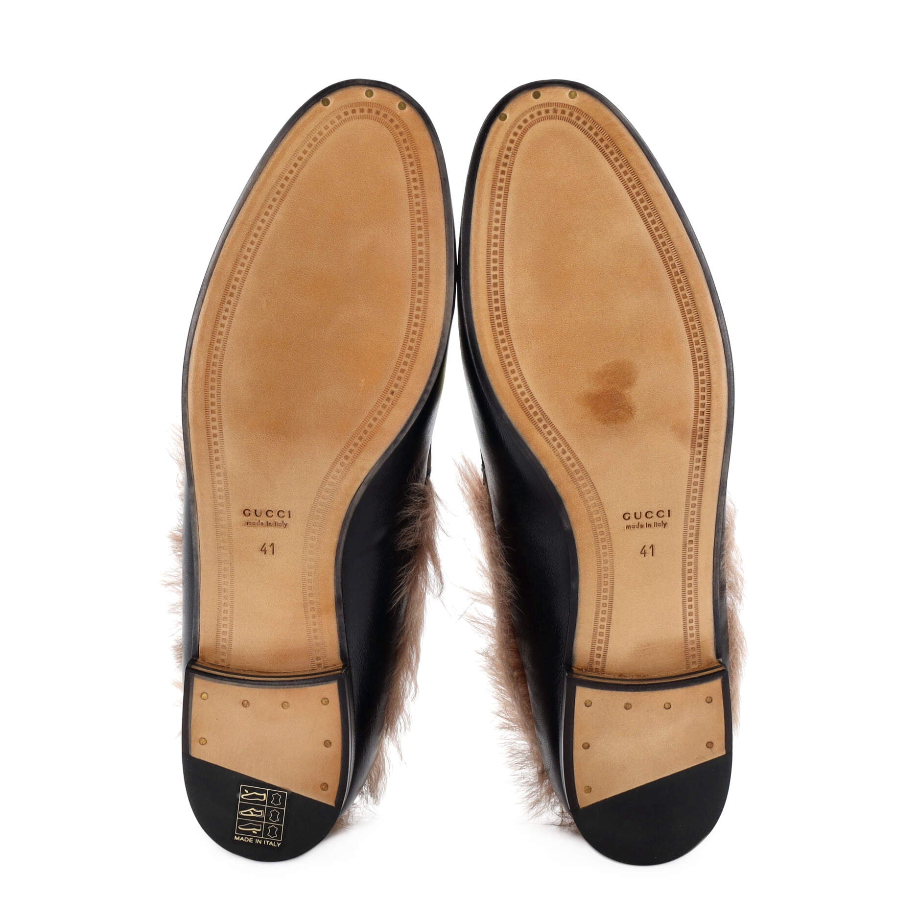 Women's Jordaan Loafers Leather with Fur