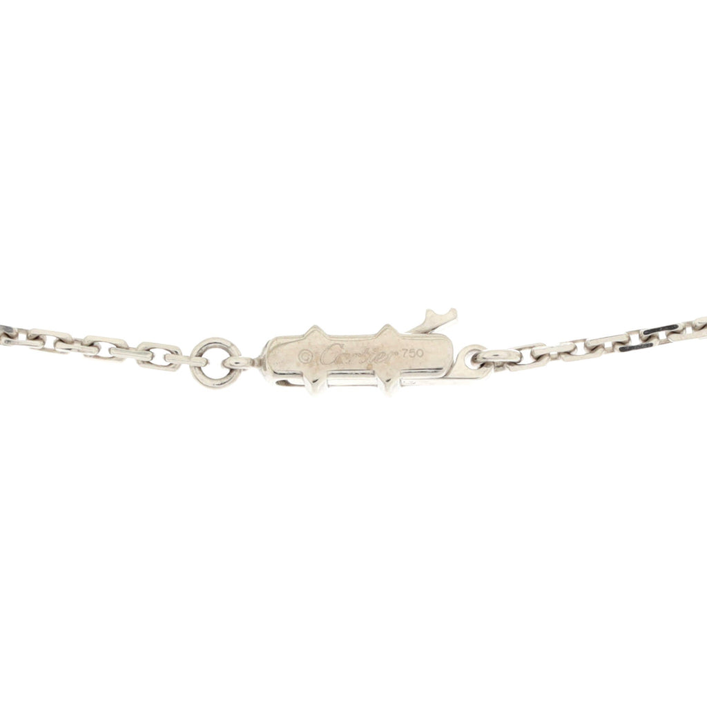 Love Station Necklace 18K White Gold