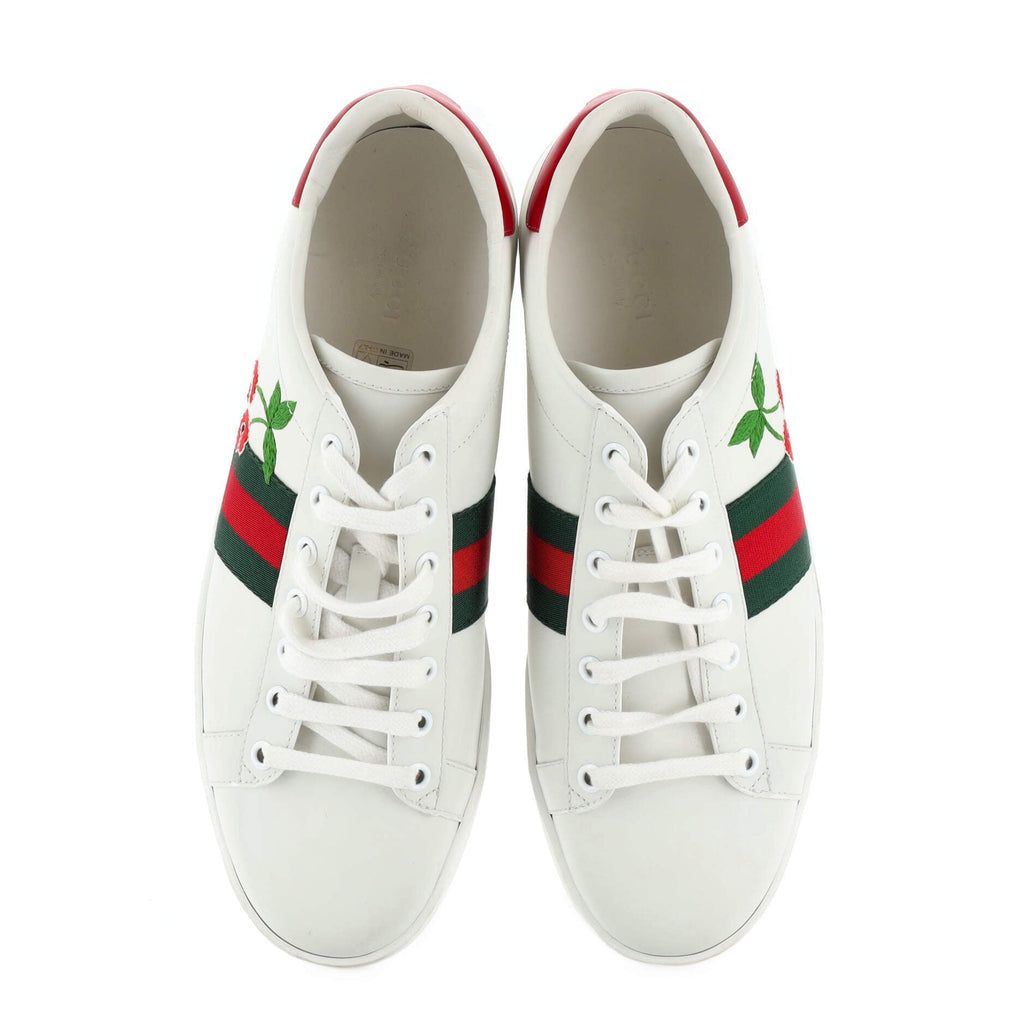 Ace Sneakers Embroidered Leather