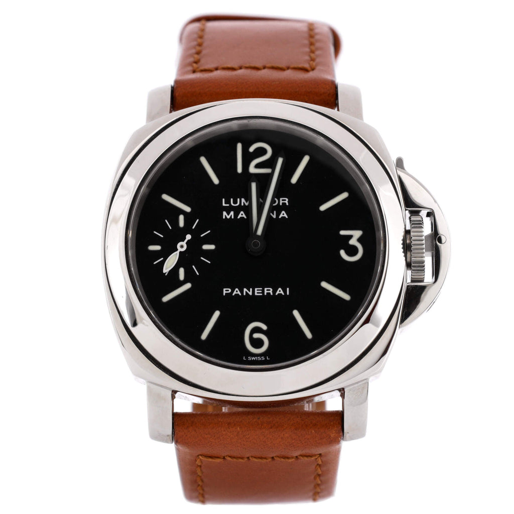 Luminor Marina Manual Watch Stainless Steel and Leather 44