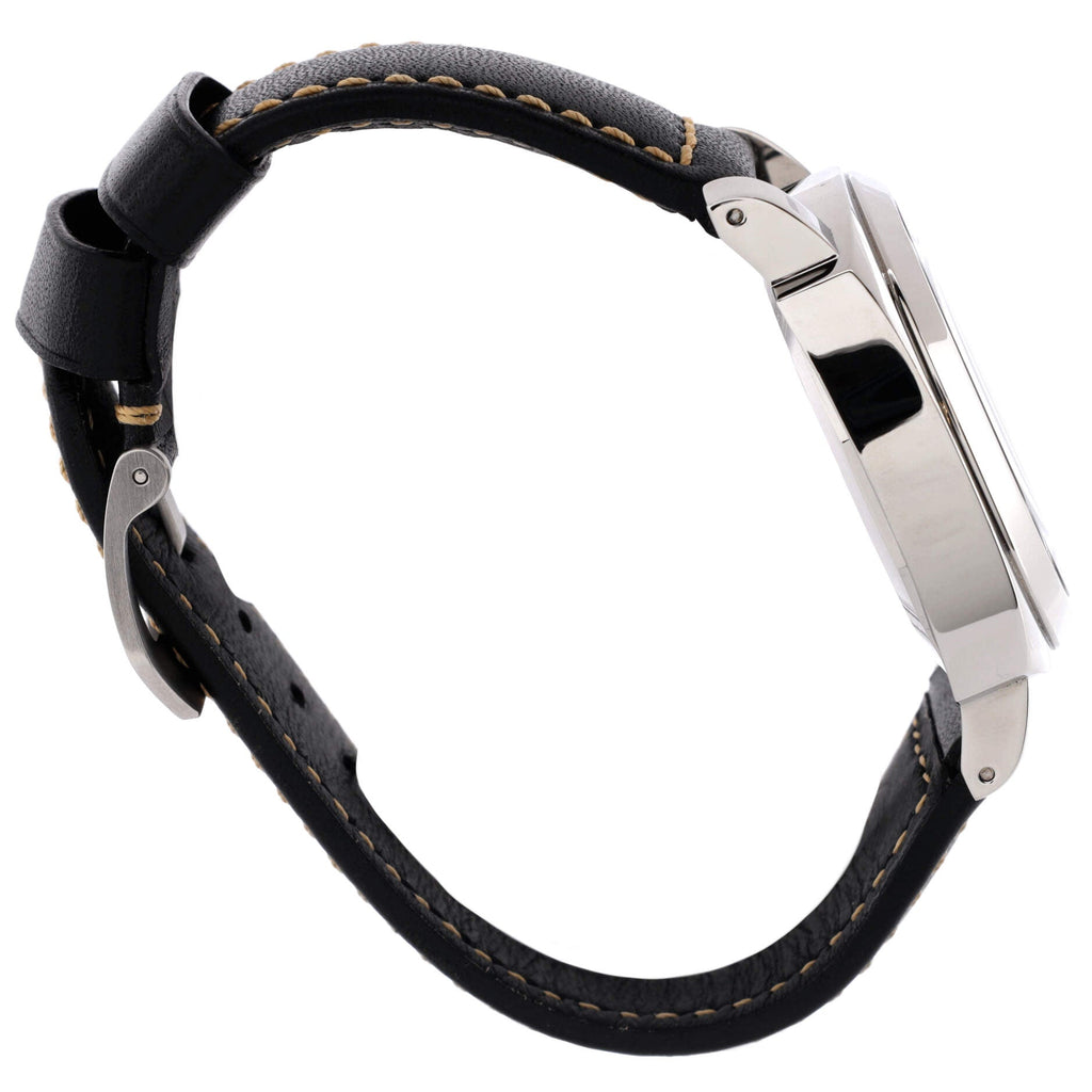 Luminor Logo Manual Watch Stainless Steel and Leather 44