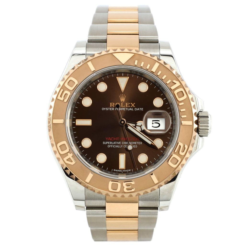 Oyster Perpetual Yacht-Master Automatic Watch Stainless Steel and Rose Gold 40