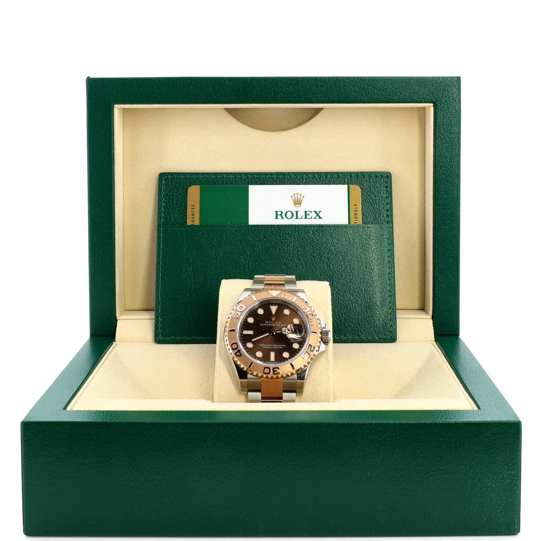 Oyster Perpetual Yacht-Master Automatic Watch Stainless Steel and Rose Gold 40