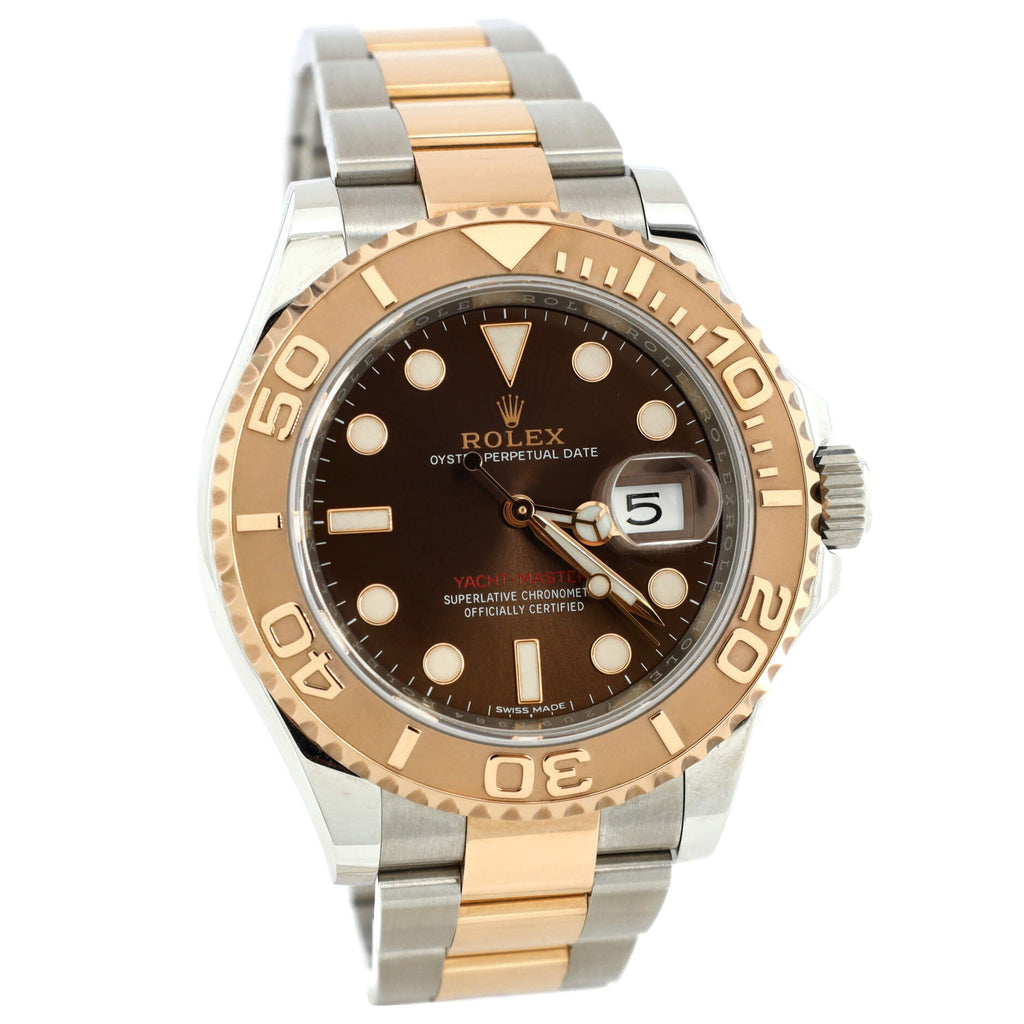 Oyster Perpetual Yacht-Master Automatic Watch Stainless Steel and Rose Gold 40