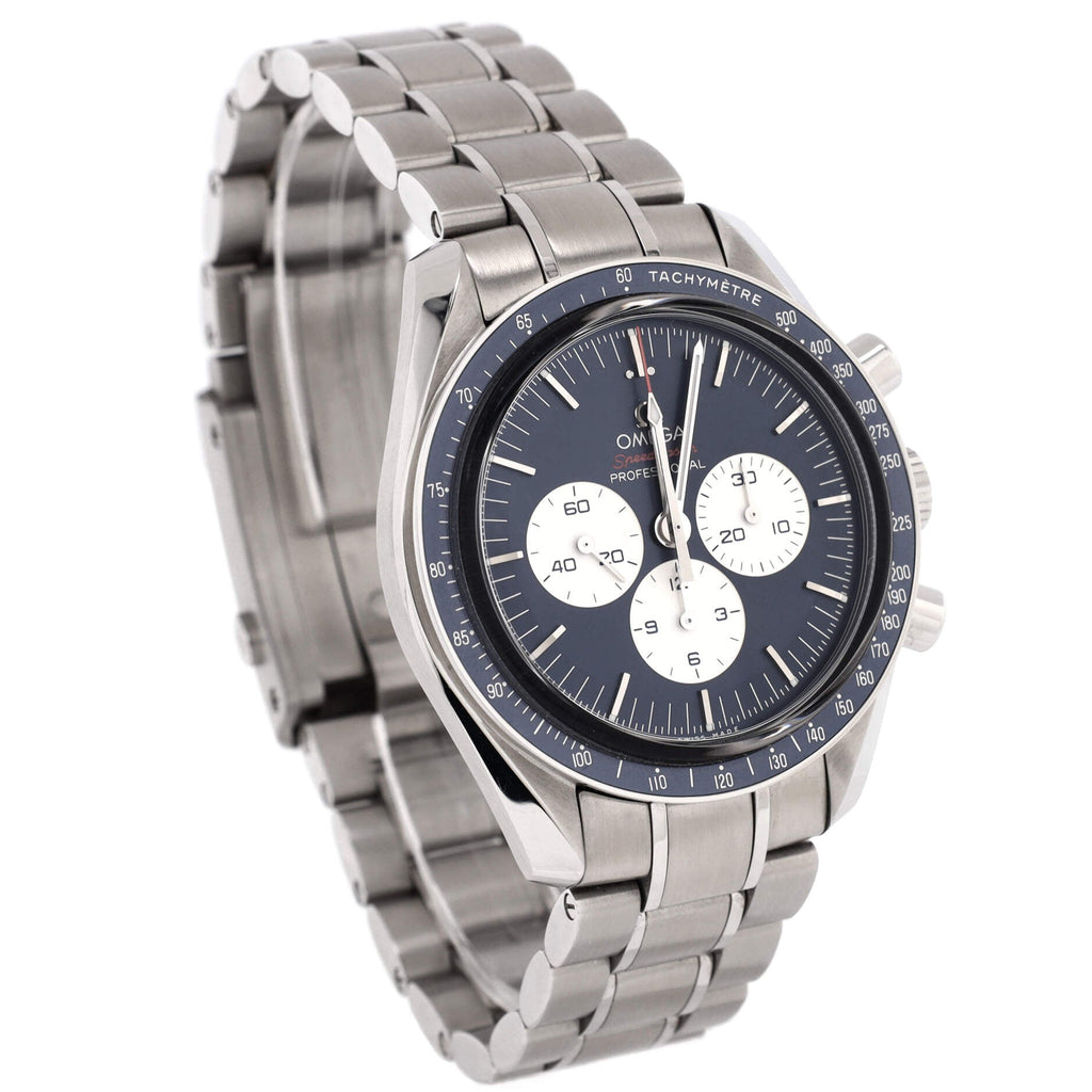 Speedmaster Professional Tokyo Olympic Chronograph Limited Edition Manual Watch Stainless Steel 42