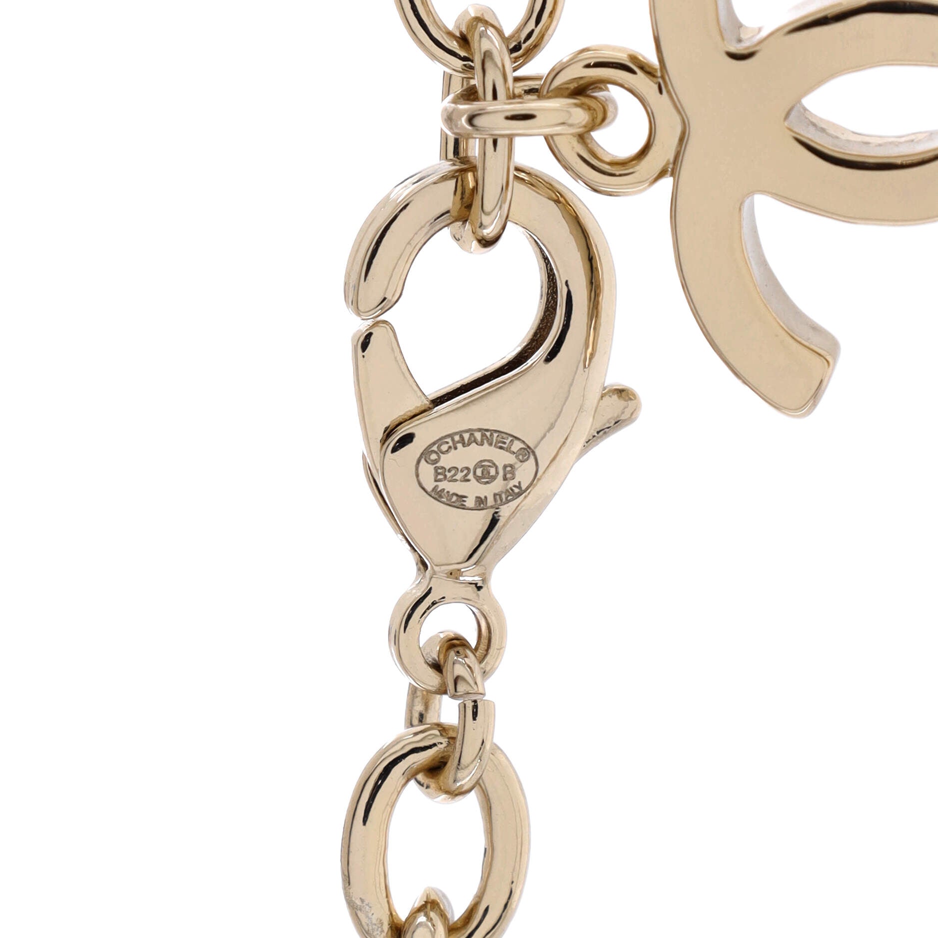 CC Heart Lock Charm Choker Necklace Metal