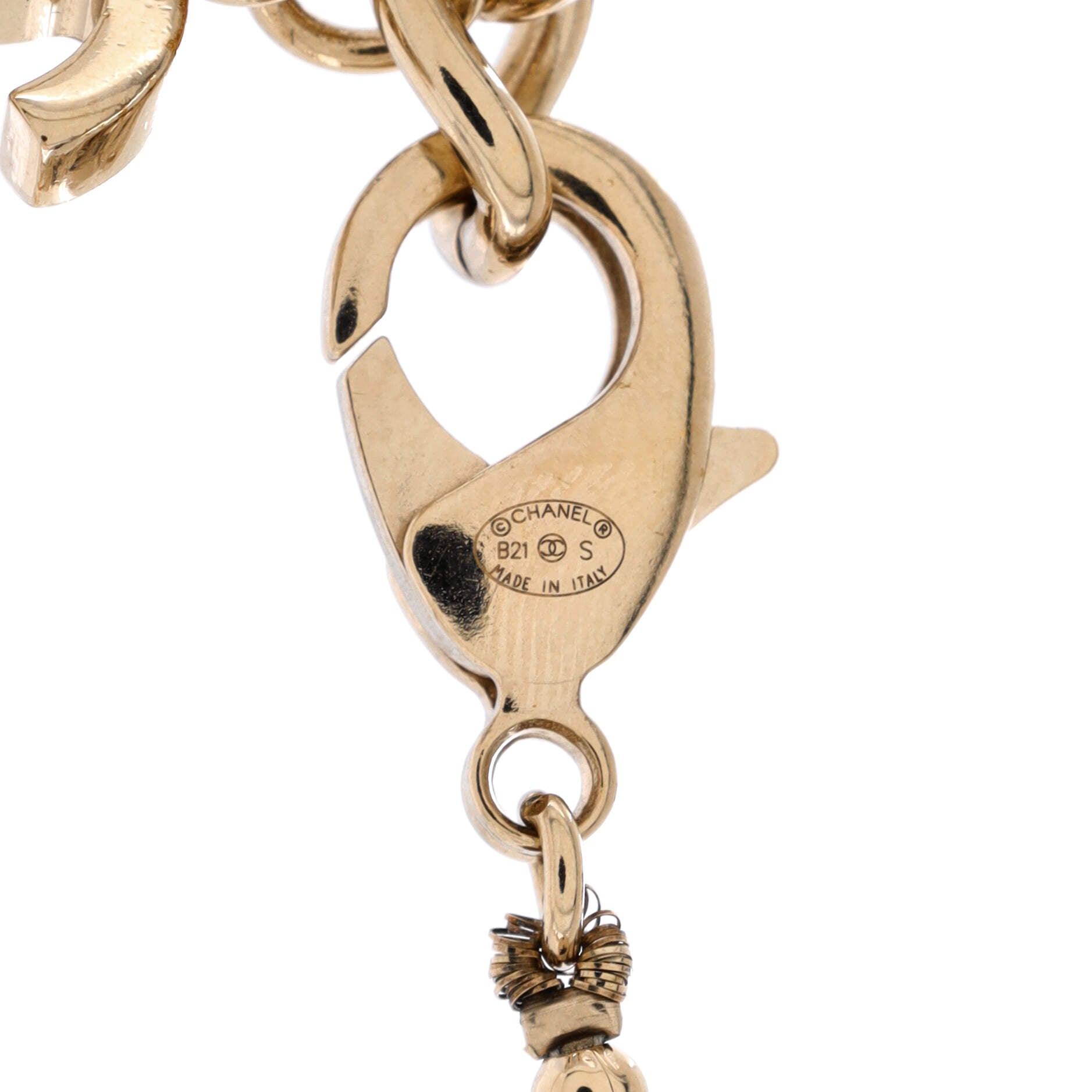 CC Bead Station Necklace Metal