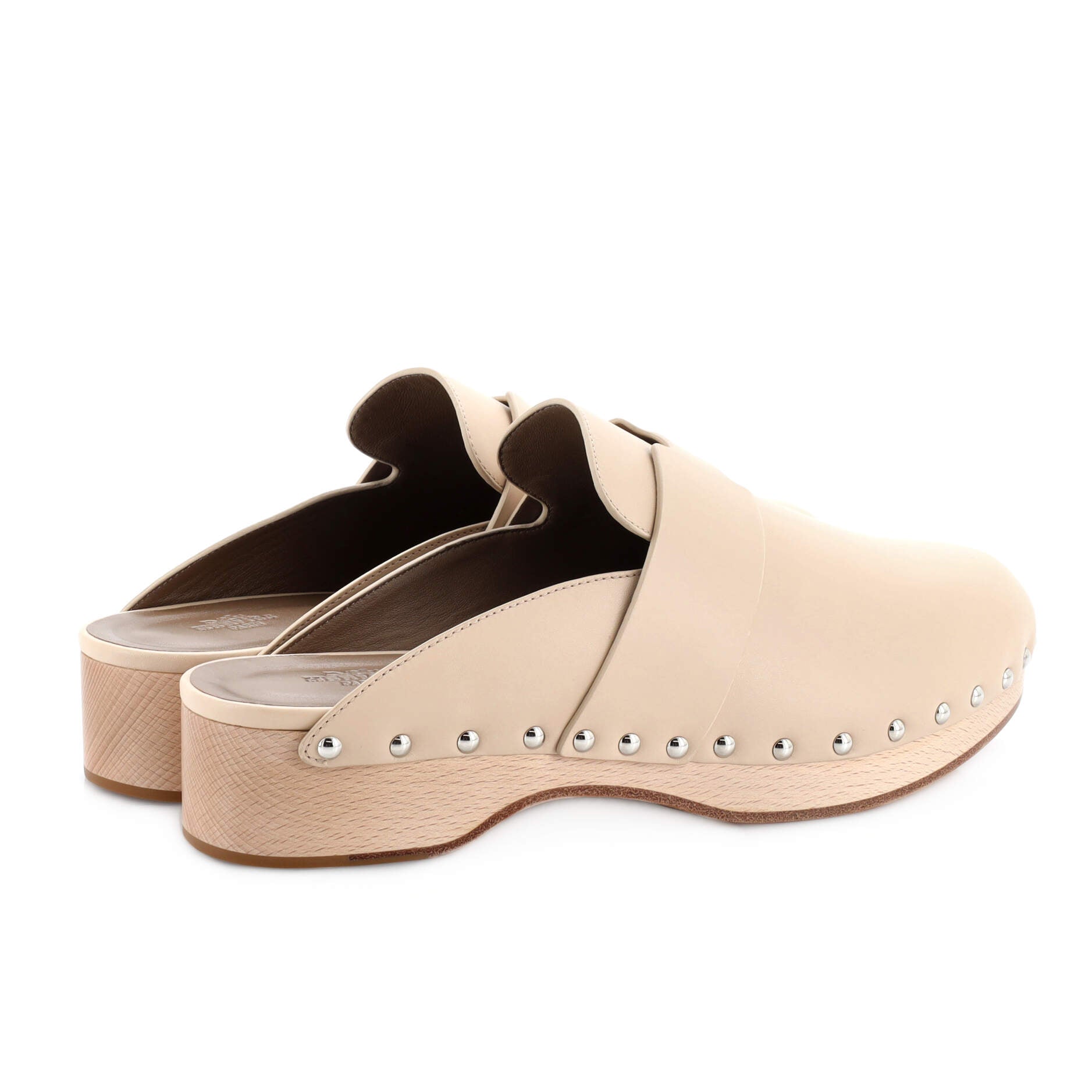 Women's Calya Clog Mules Leather