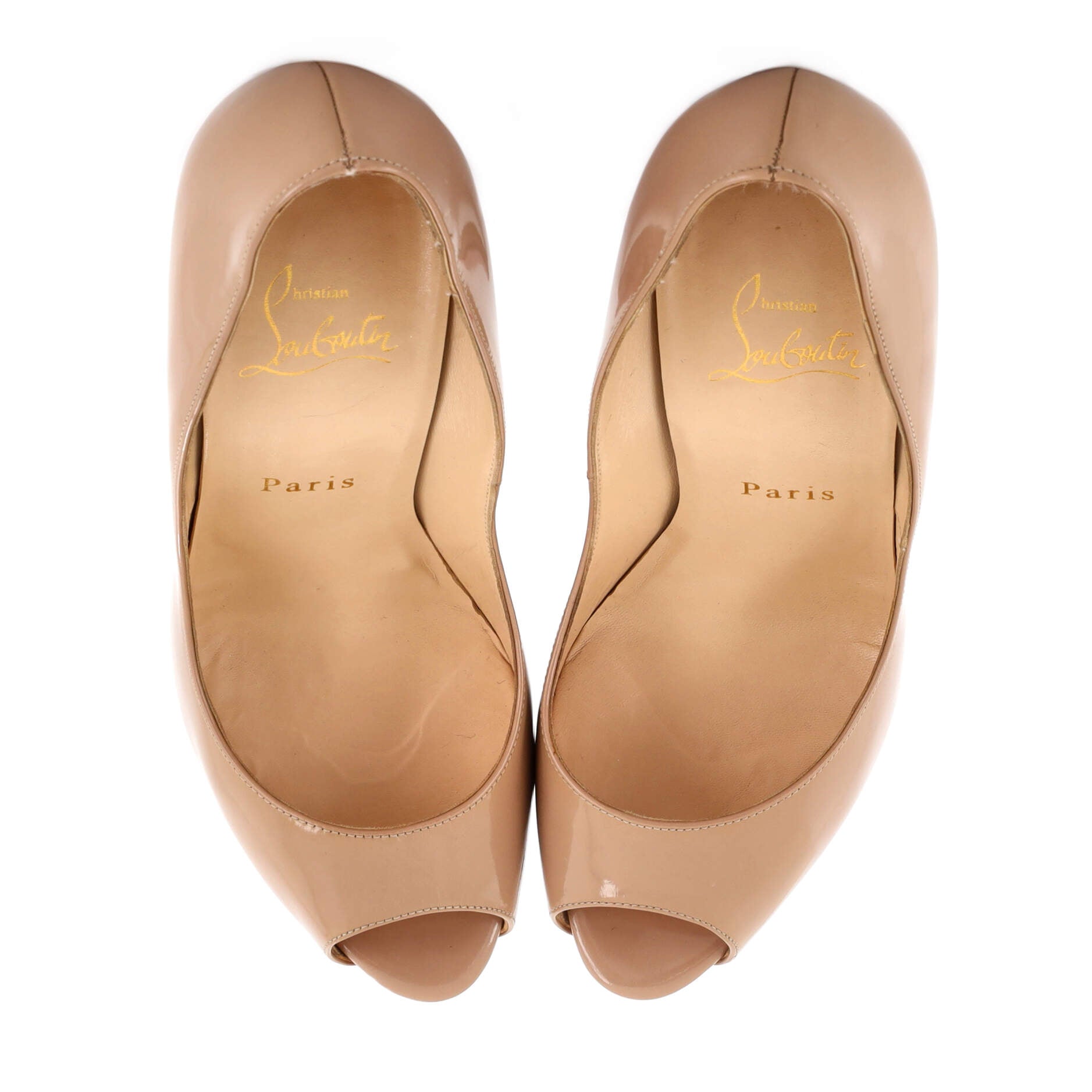 Women's Lady Peep Platform Pumps Patent 150