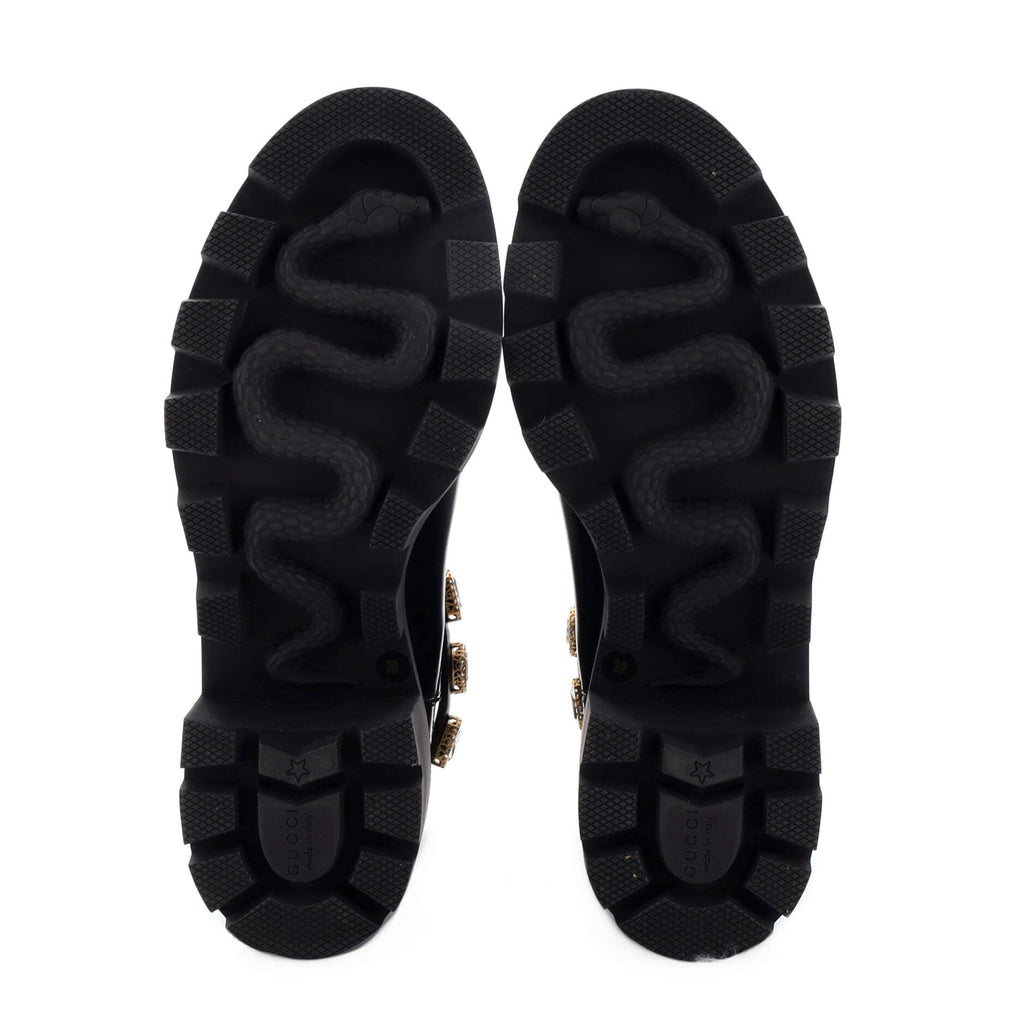 Women's Trip Boots Embellished Leather