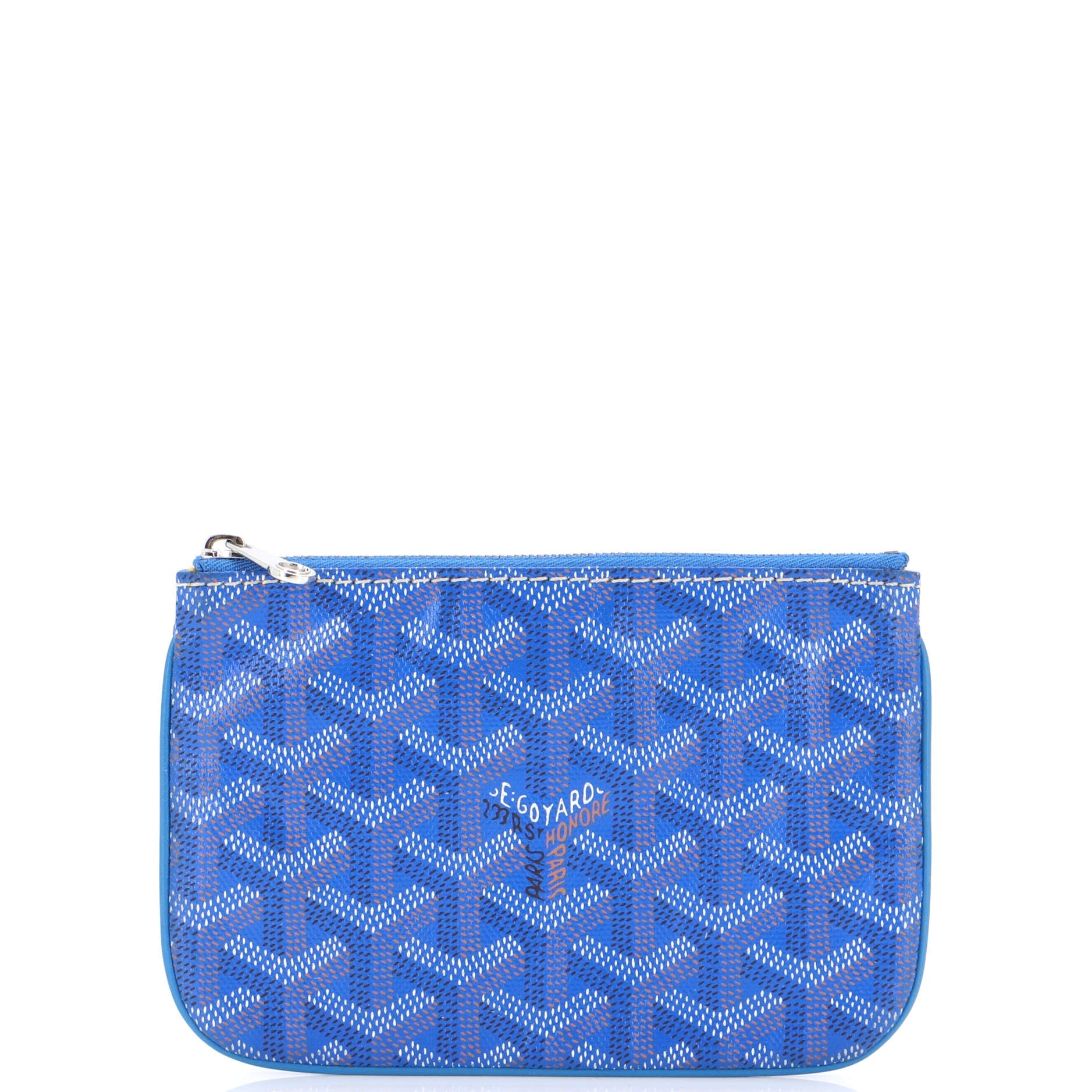 Senat Zip Pouch Coated Canvas Mini