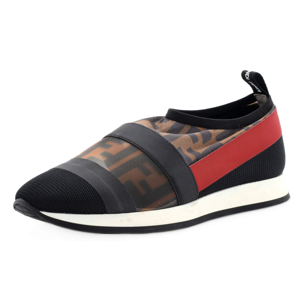 Women's Slip On Sneakers FF Technical Mesh and Fabric