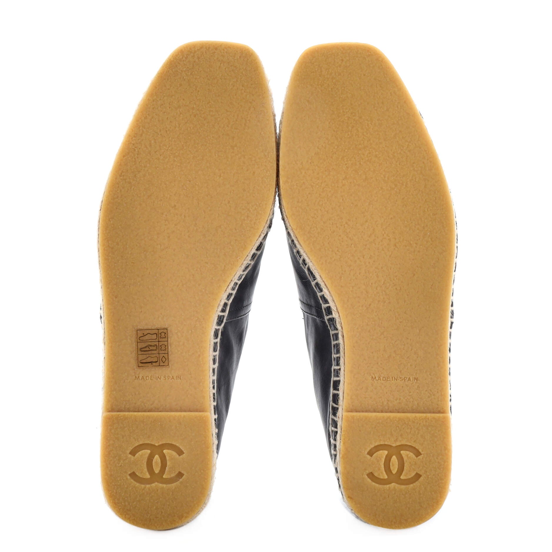Men's CC Cap Toe Espadrilles Leather with Suede