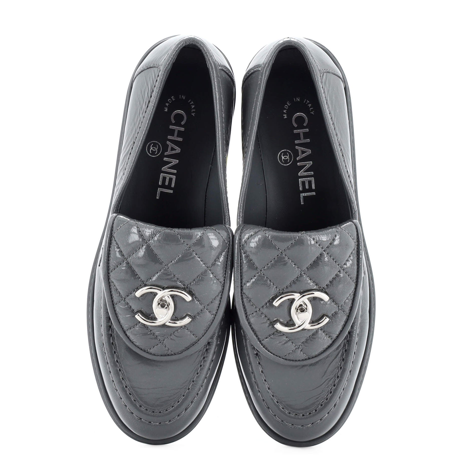 Women's CC Loafers Quilted Patent