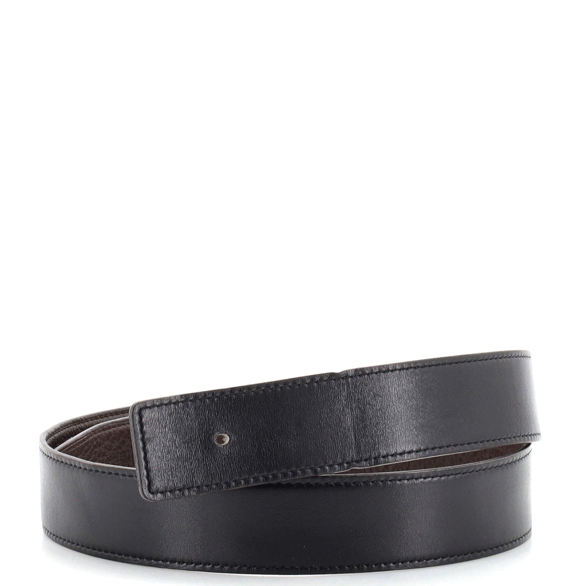 Reversible Belt Strap Leather Medium 80