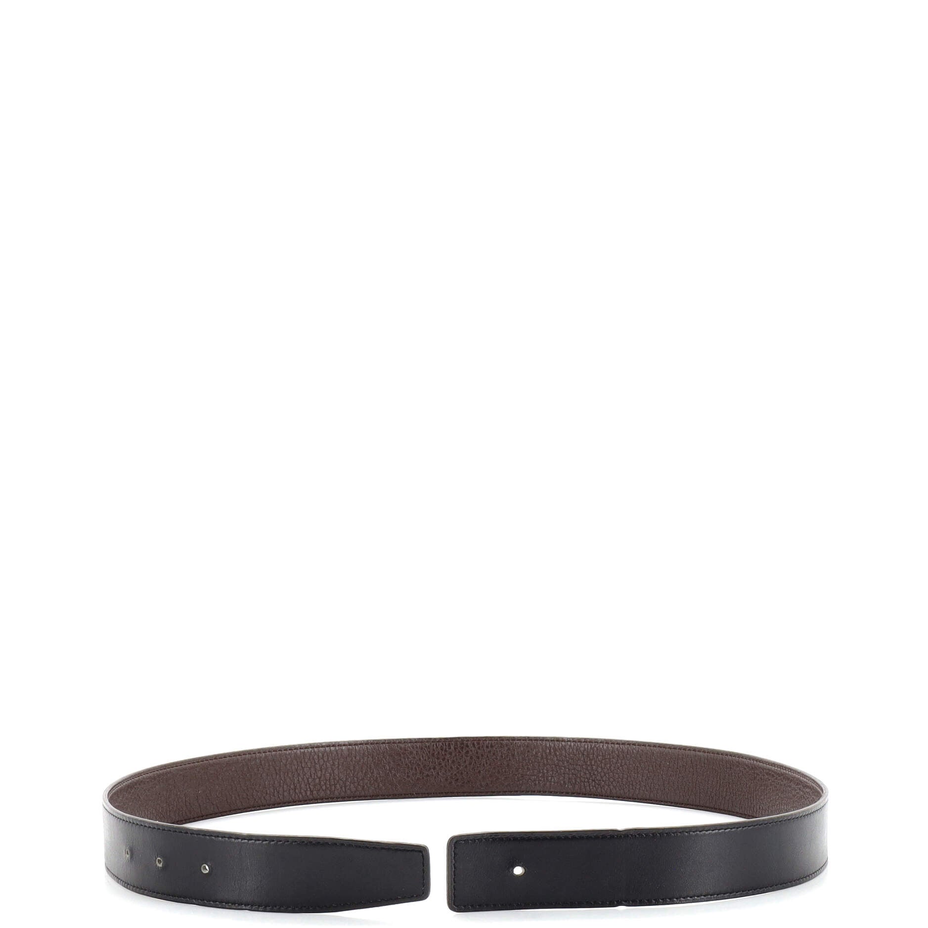 Reversible Belt Strap Leather Medium 80