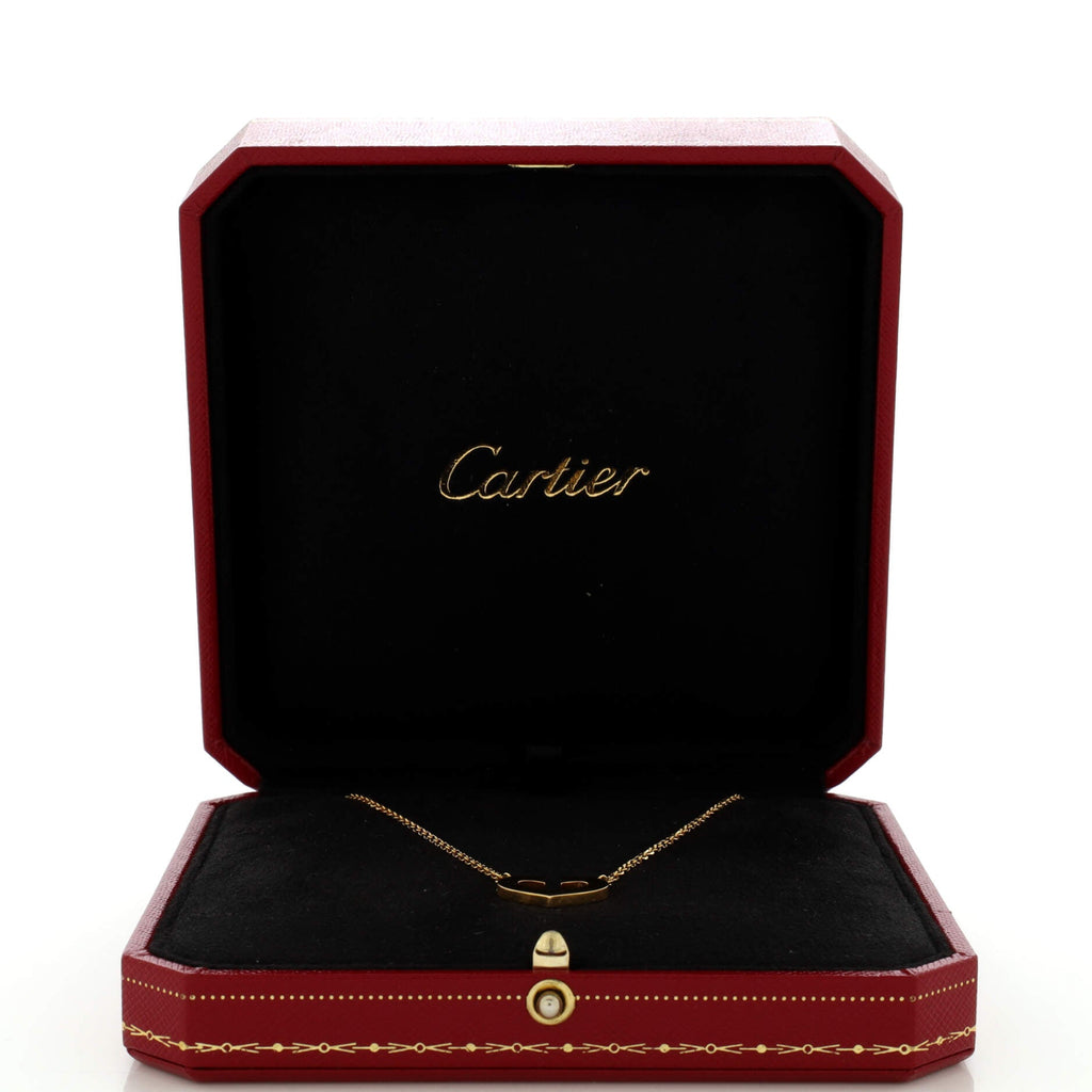 C Heart de Cartier Pendant Necklace 18K Yellow Gold