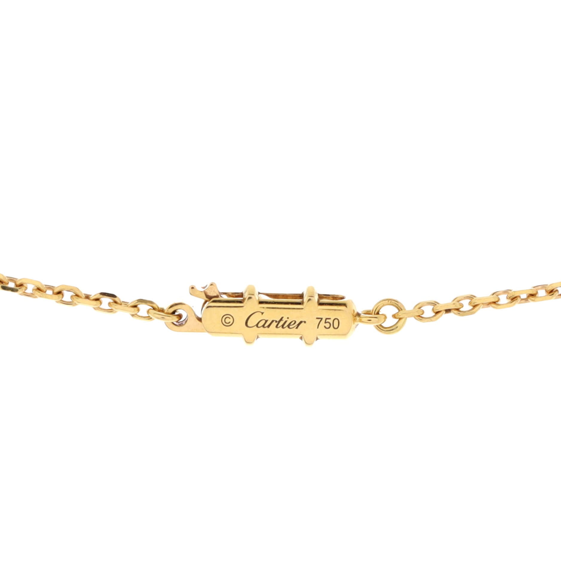 C Heart de Cartier Pendant Necklace 18K Yellow Gold