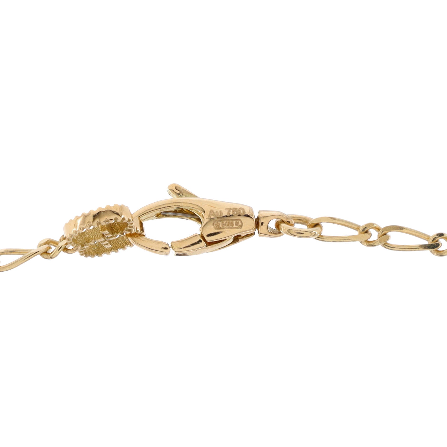 Lion Head Necklace 18K Yellow Gold with Amethyst and Diamonds