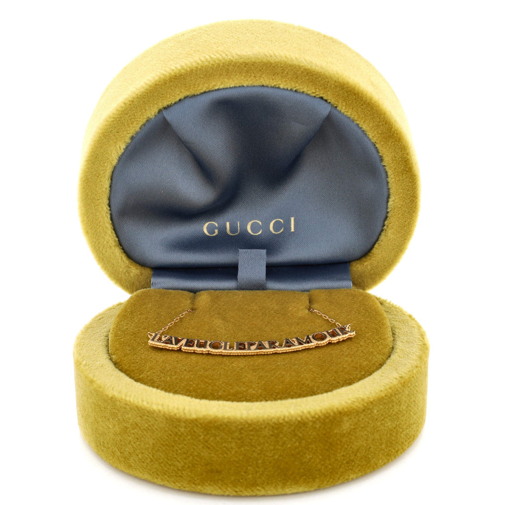 L'Aveugle Par Amour Necklace 18K Yellow Gold