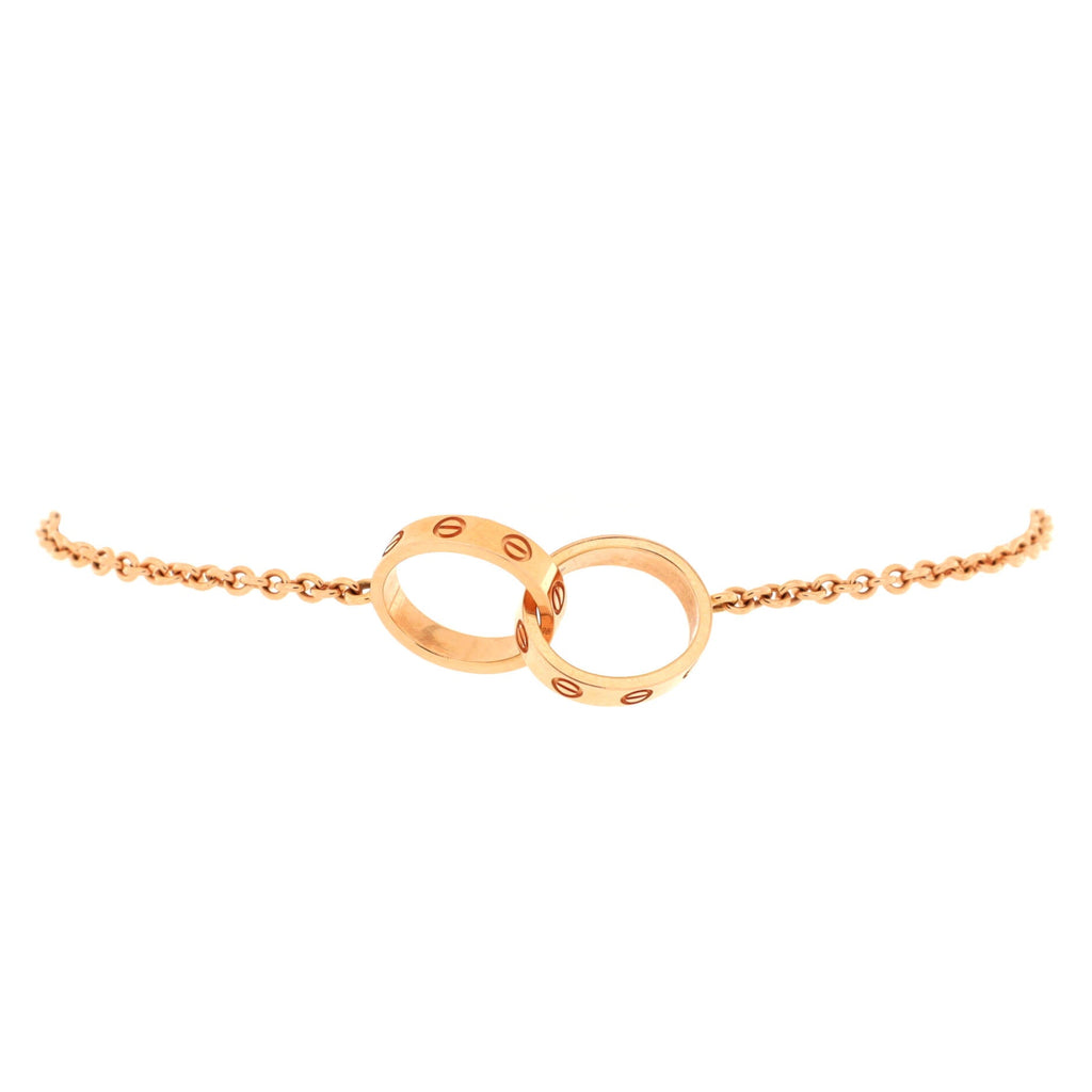 Love Interlocking Bracelet 18K Rose Gold