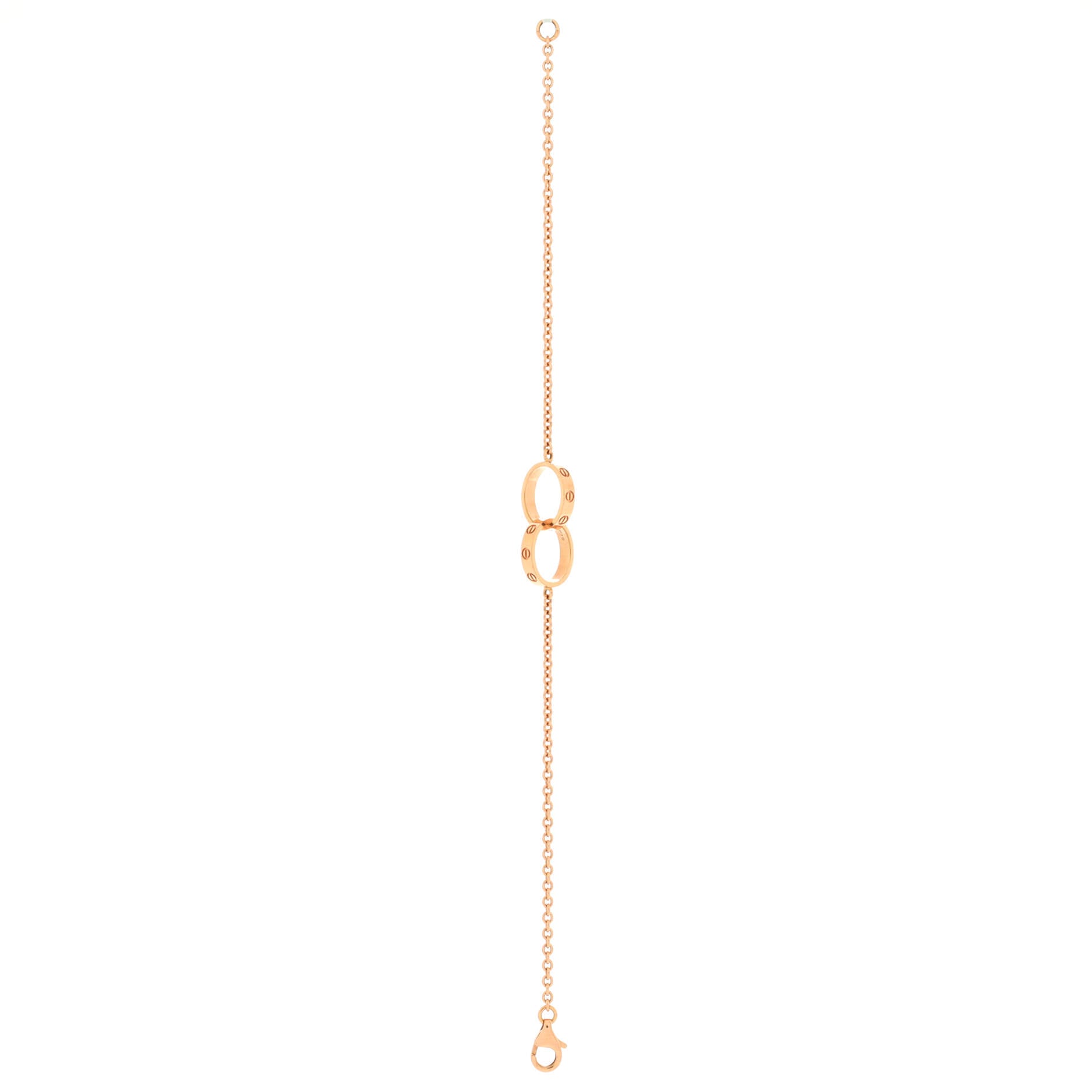 Love Interlocking Bracelet 18K Rose Gold