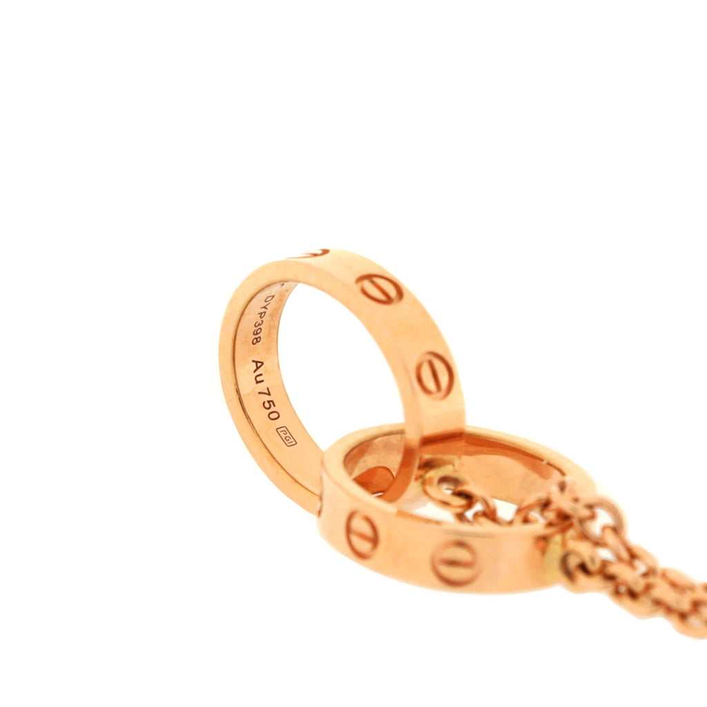 Love Interlocking Bracelet 18K Rose Gold
