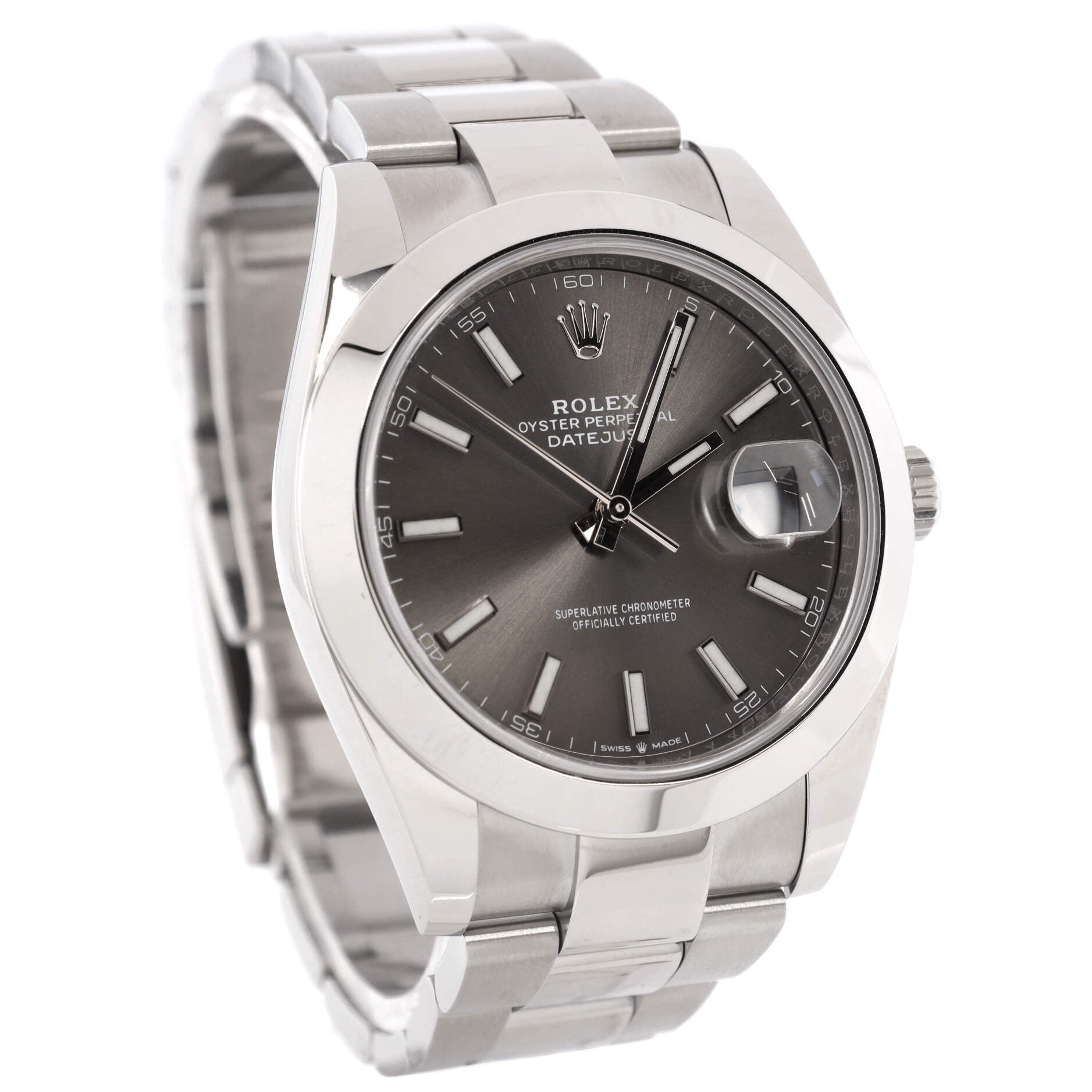 Oyster Perpetual Datejust Automatic Watch Stainless Steel 41