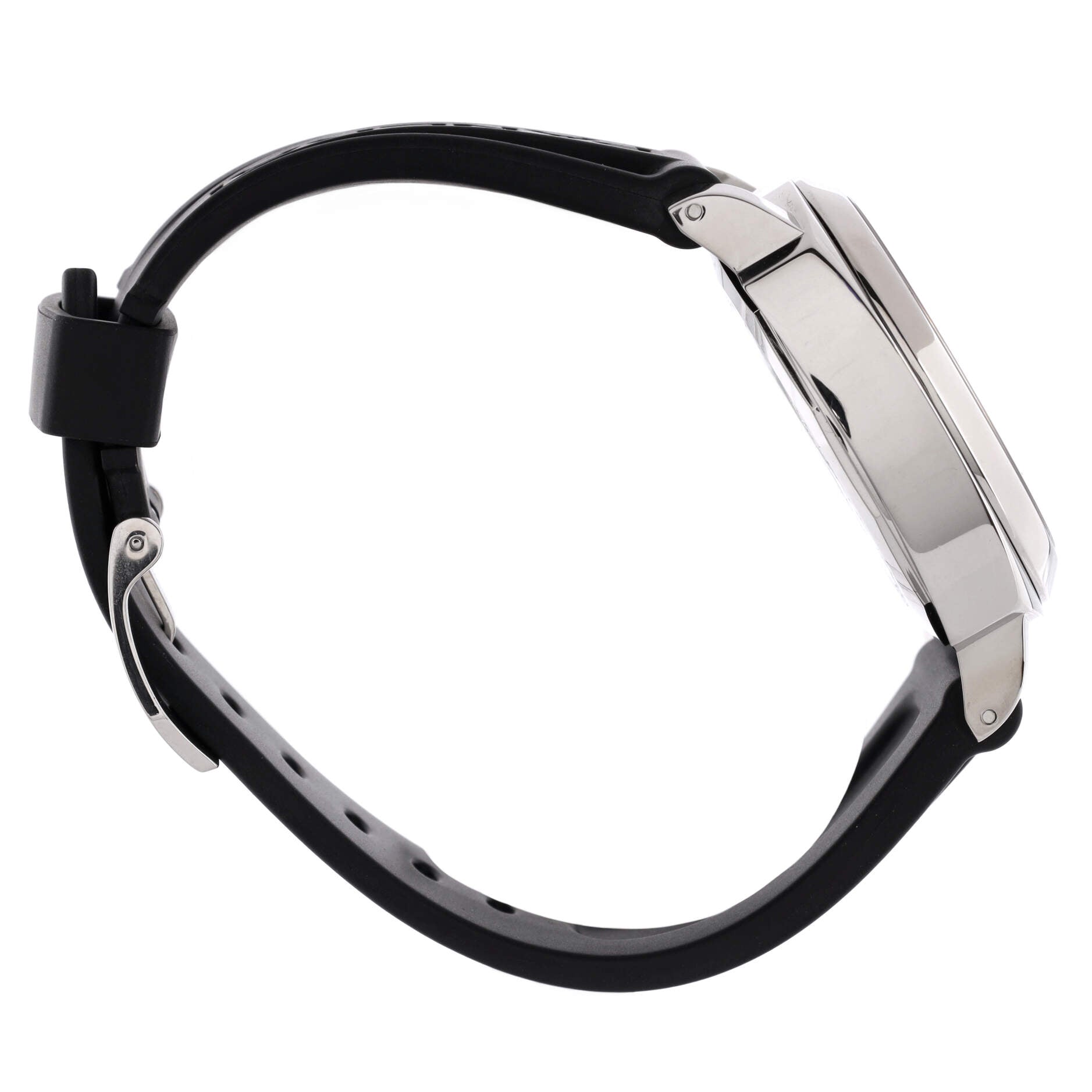 Luminor Base 8 Days Manual Watch Stainless Steel with Leather and Rubber 44