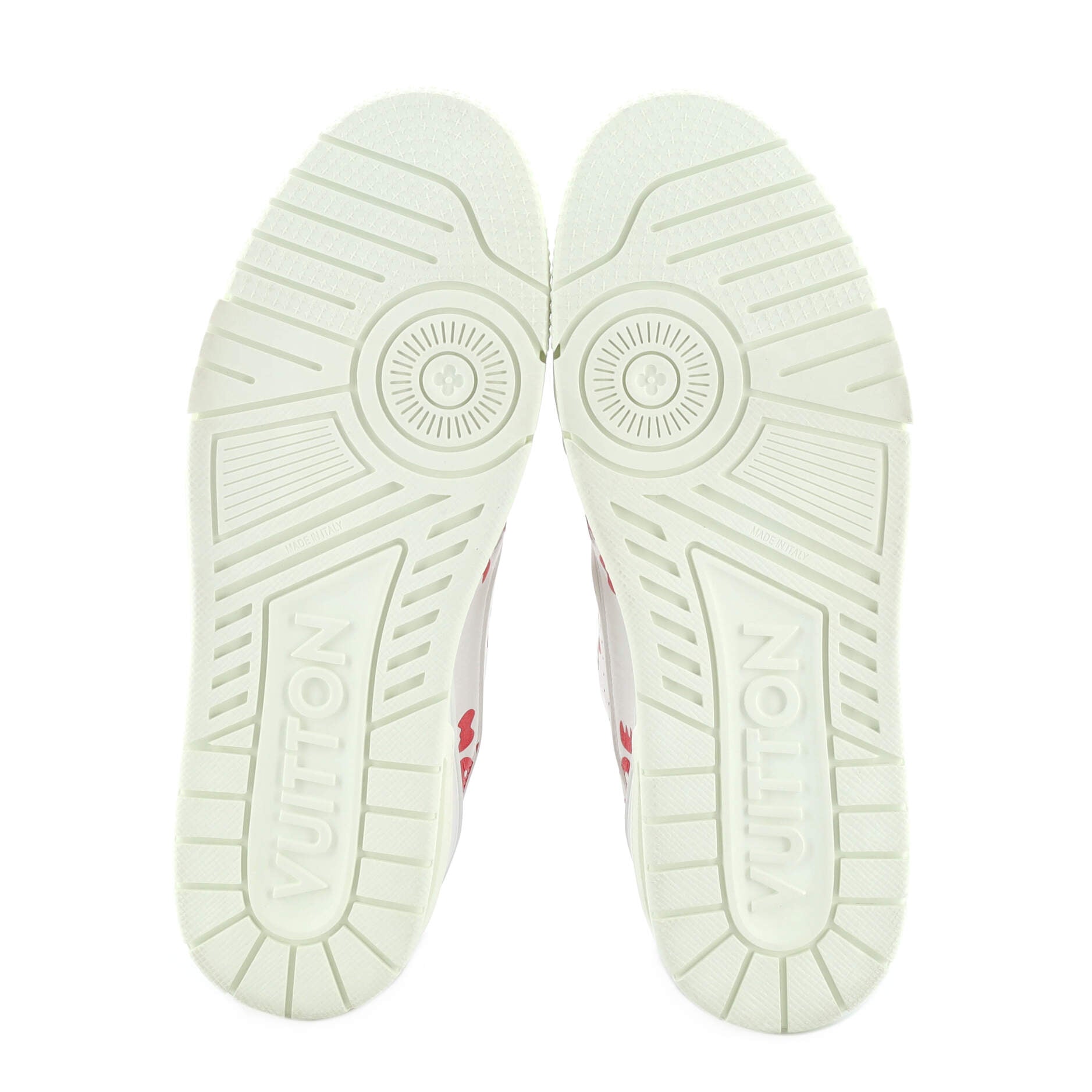 Men's Nigo LV Trainer Sneakers Limited Edition Printed Leather