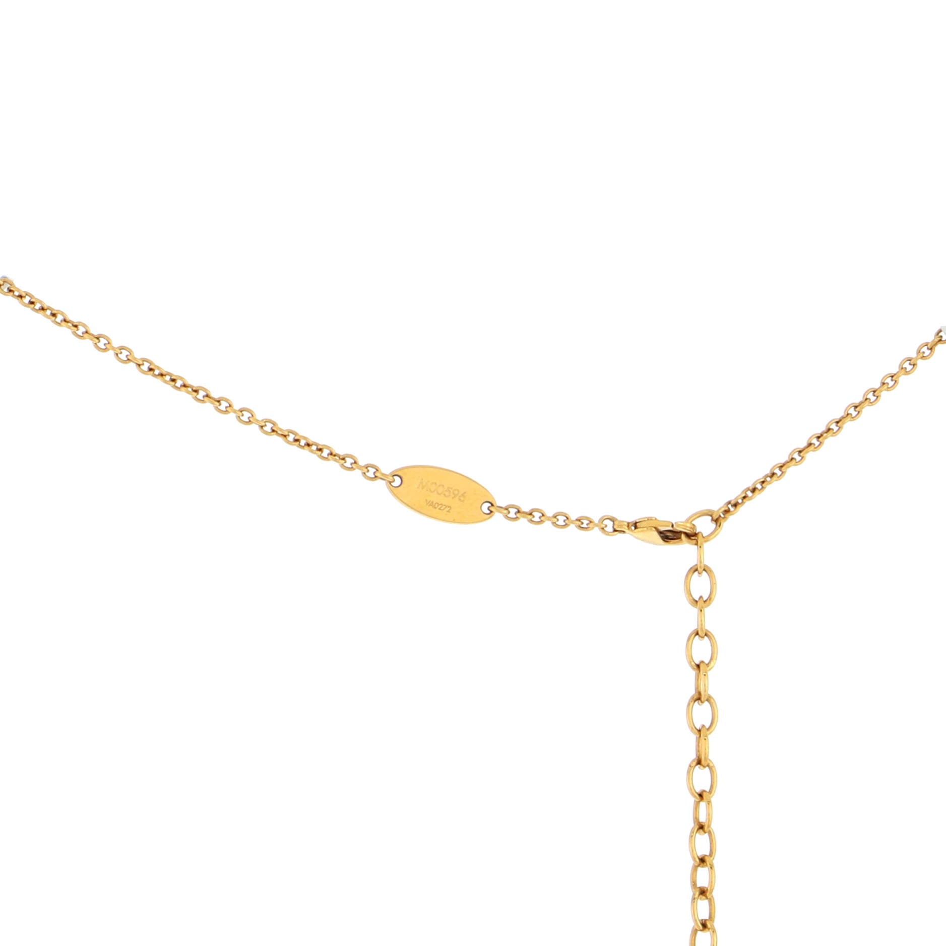 LV Iconic Necklace Metal with Crystals